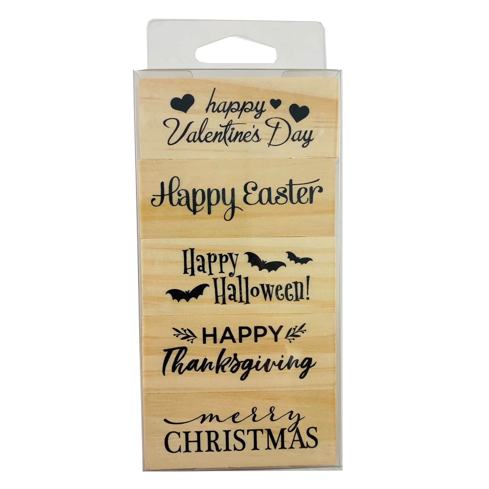 Holidays Wood Stamp Set by Recollections&#x2122;