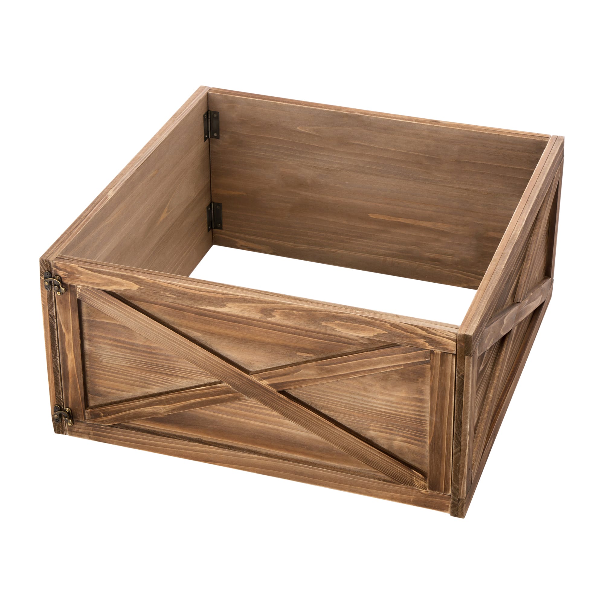 Glitzhome® 22" Natural Wooden Tree Collar