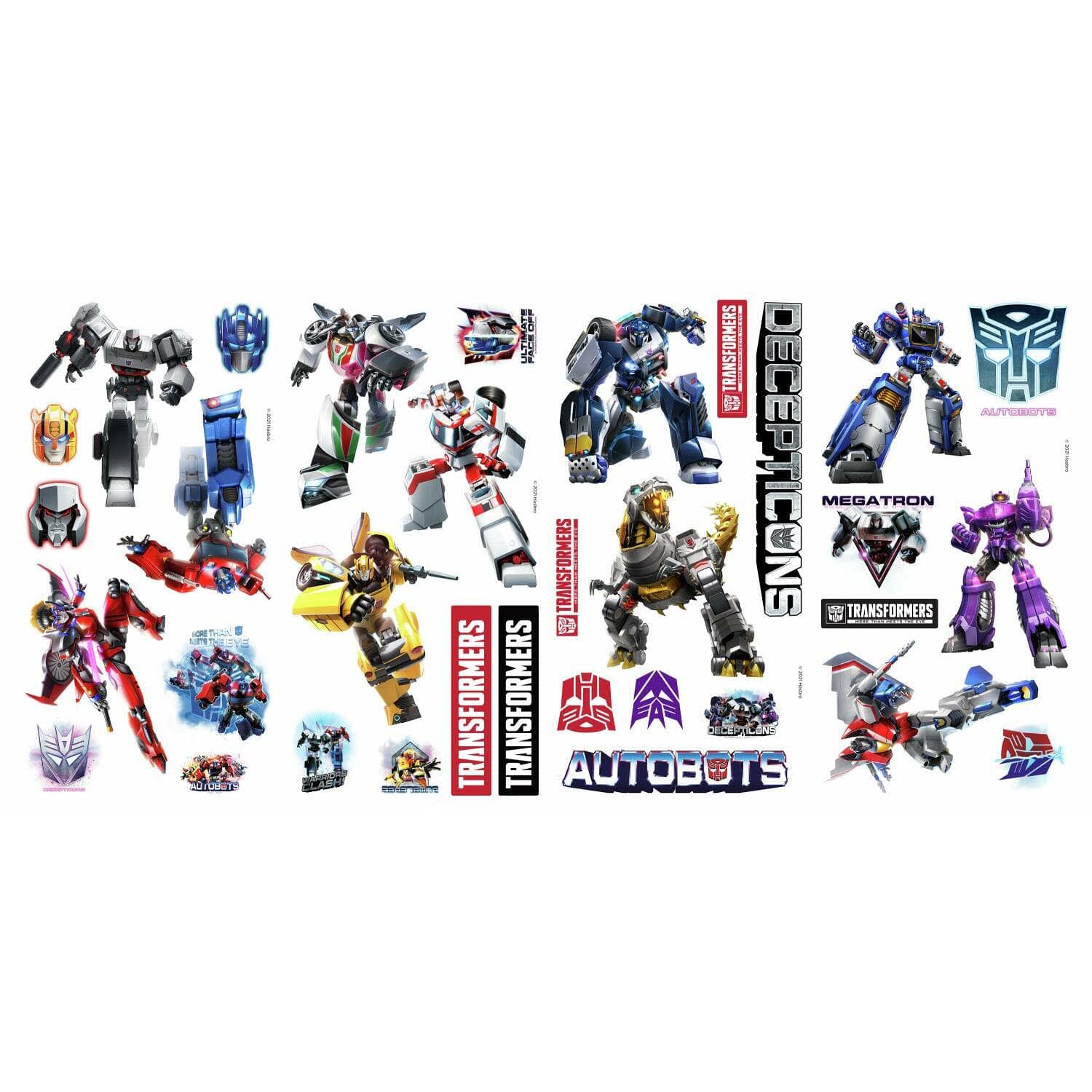 RoomMates Transformers Peel & Stick Wall Decals