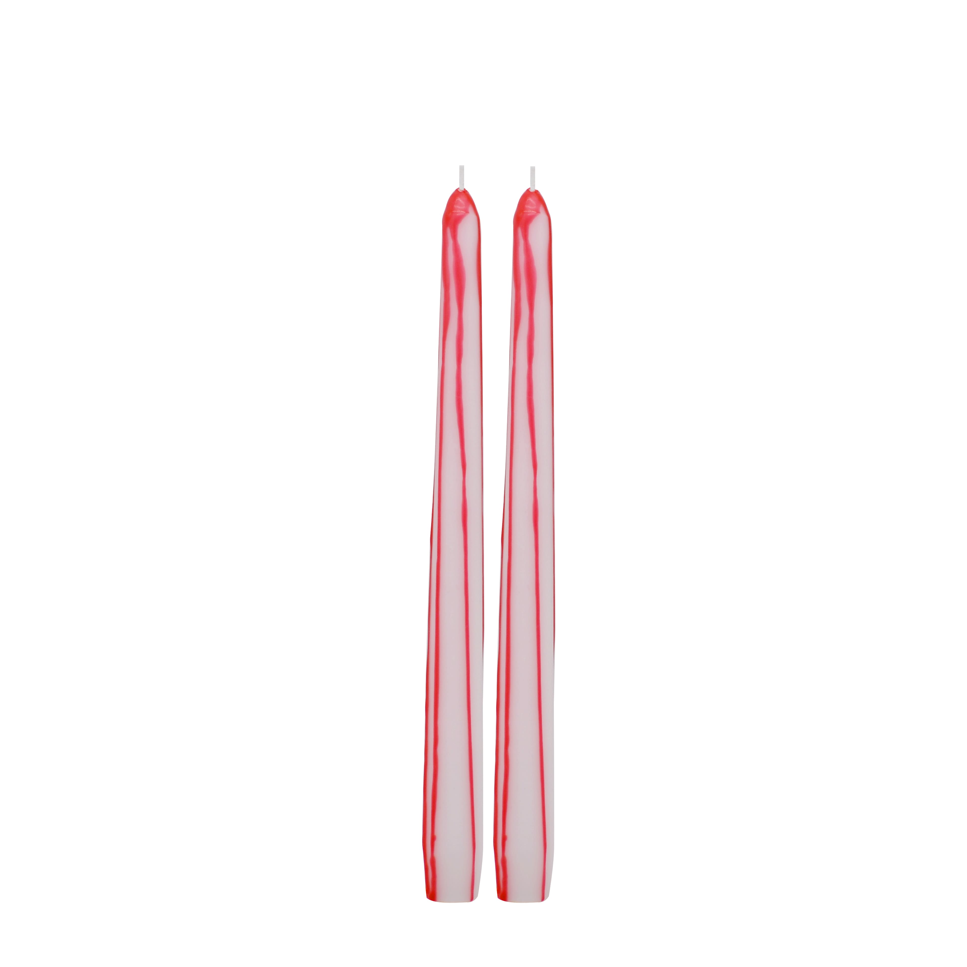 10" Red Dripping Unscented Taper Candles, 2ct. by Ashland®