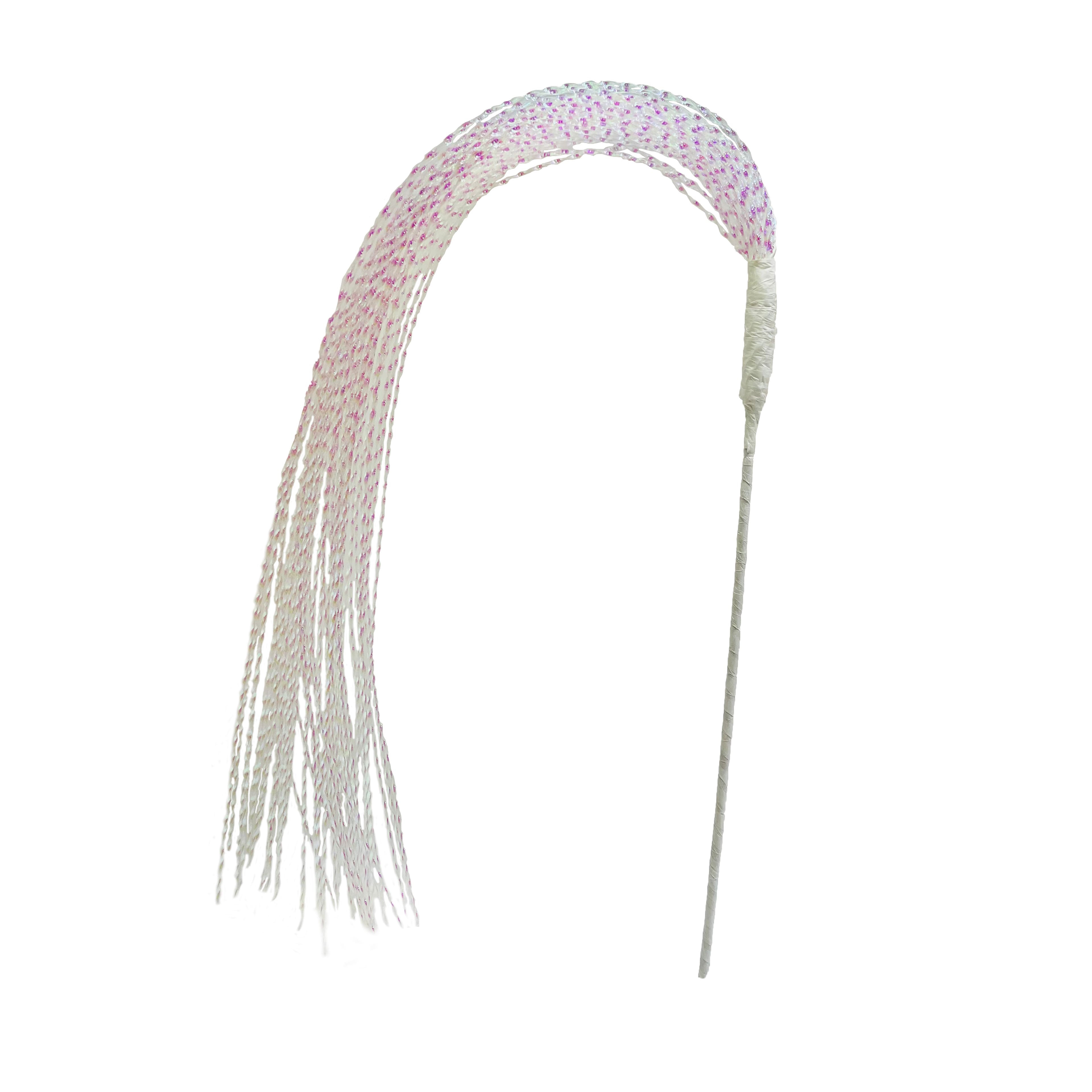 47" Hanging Iridescent Glitter Filler Stem by Ashland®