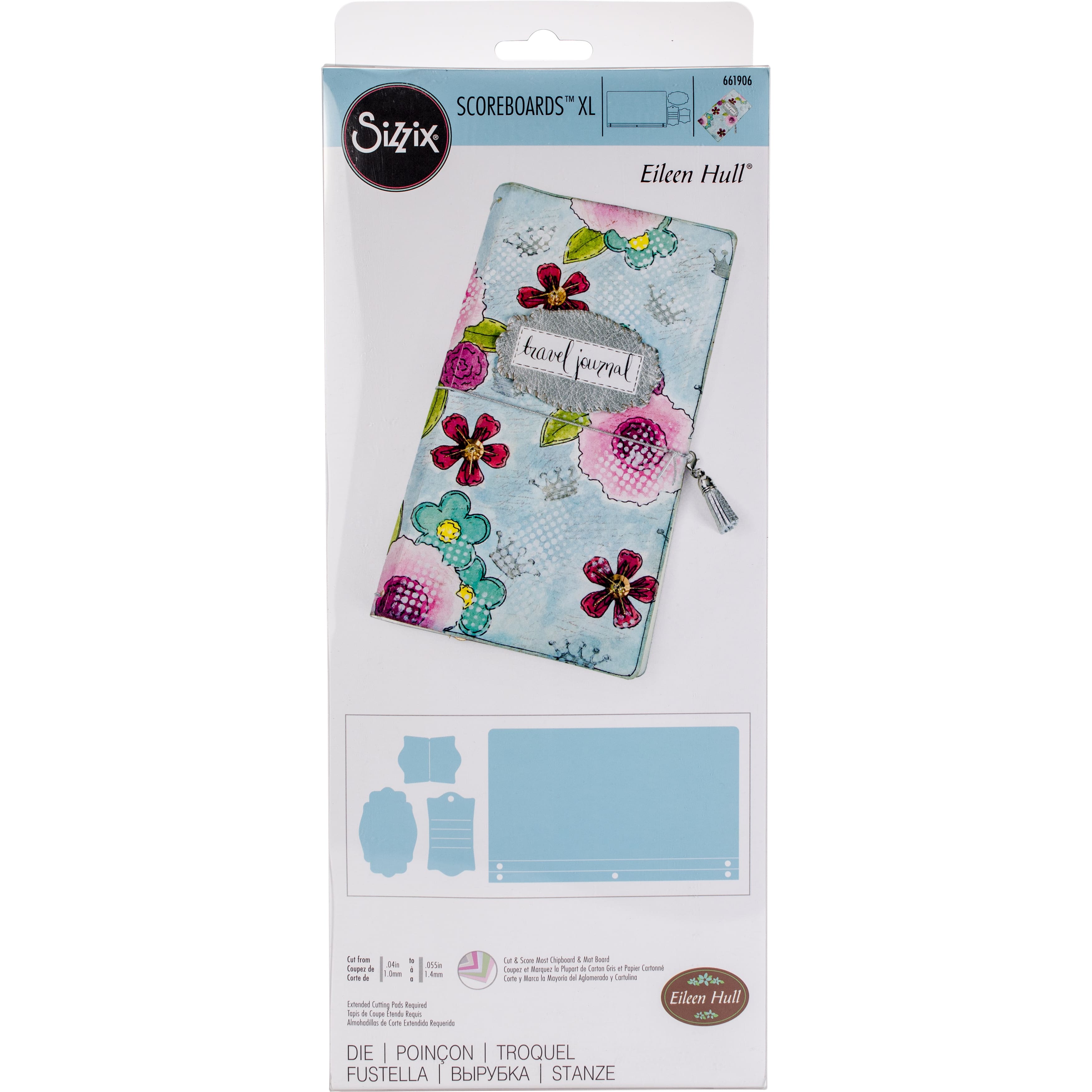 Sizzix® ScoreBoards™ XL Journal Die by Eileen Hull®