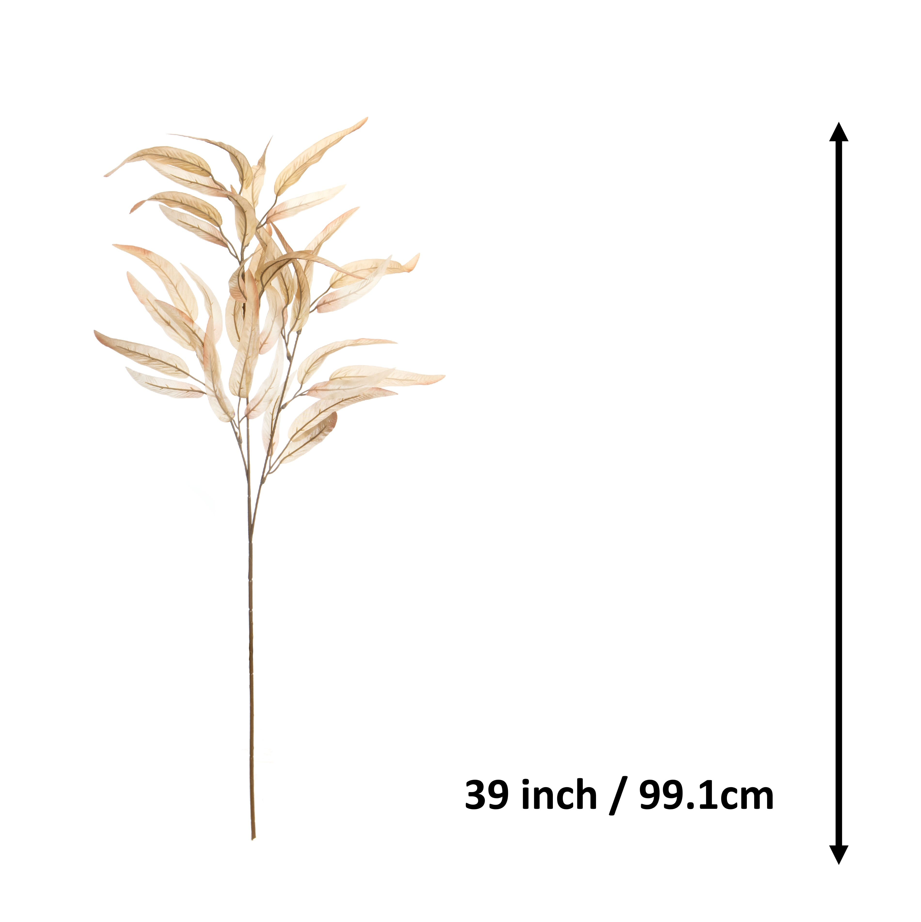 39&#x22; Cream Long Leaf Eucalyptus Stem by Ashland&#xAE;