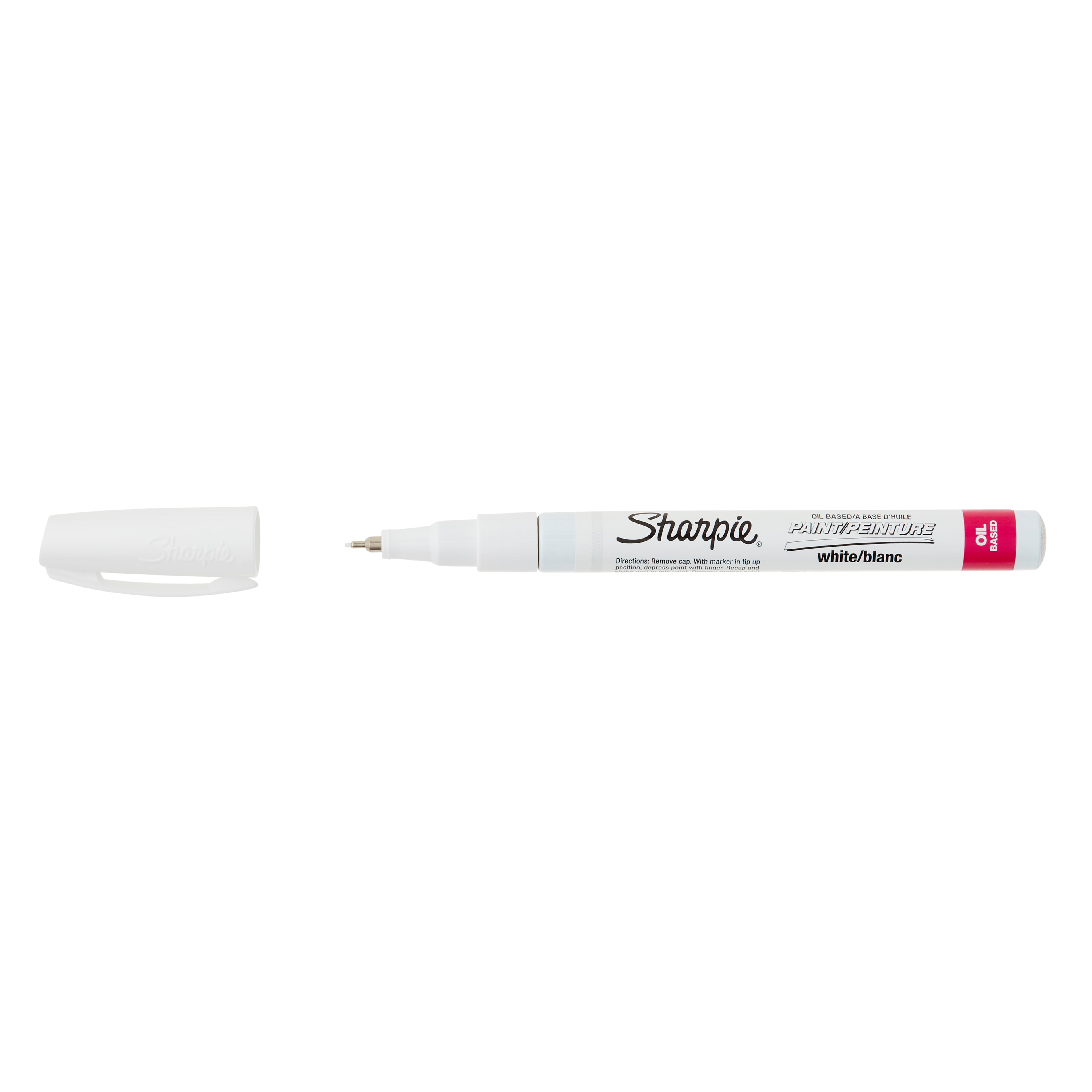 Sharpie Oil-Based Paint Marker, Extra Fine Point, White Ink, 1-Count