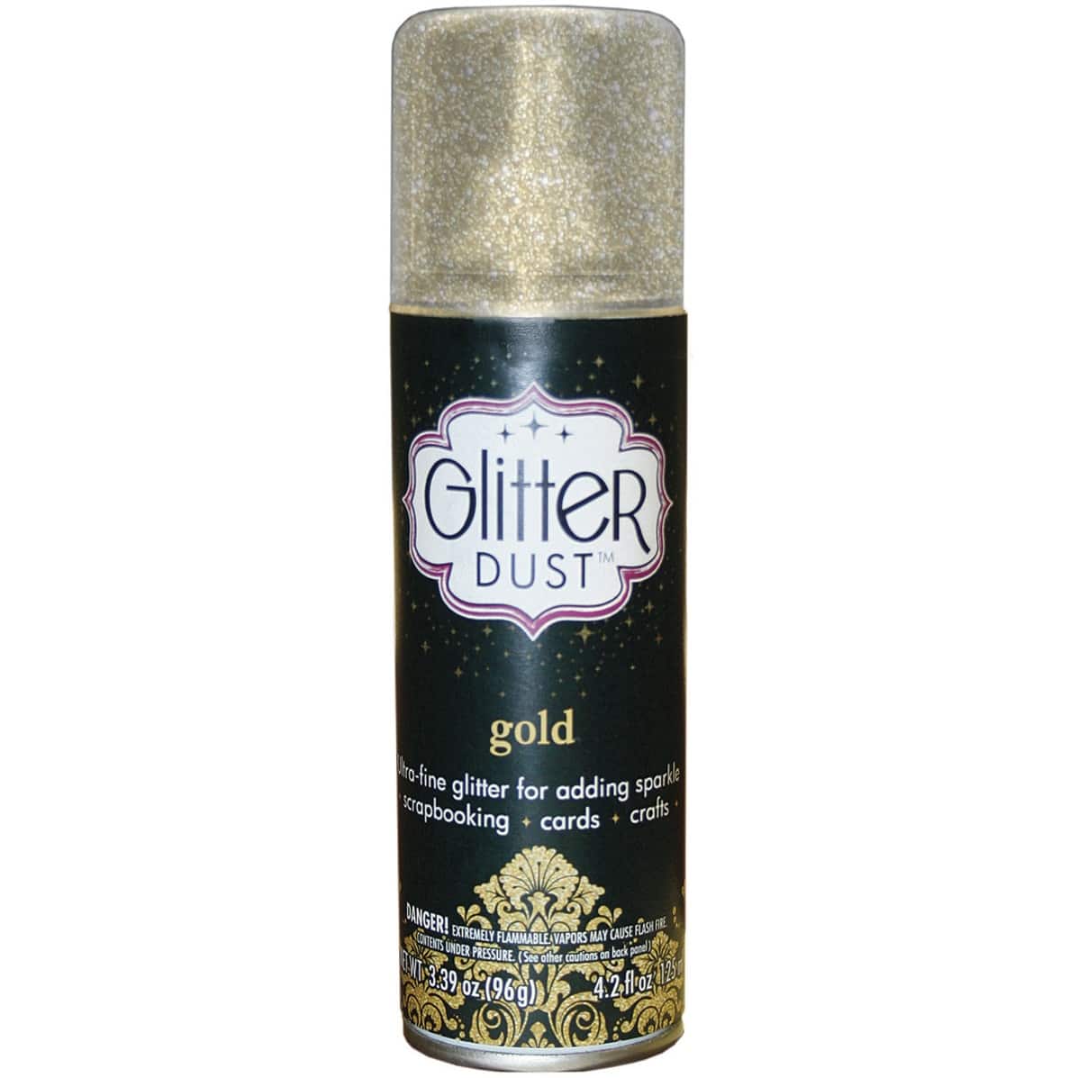 Glitter Dust Gold Aerosol Spray