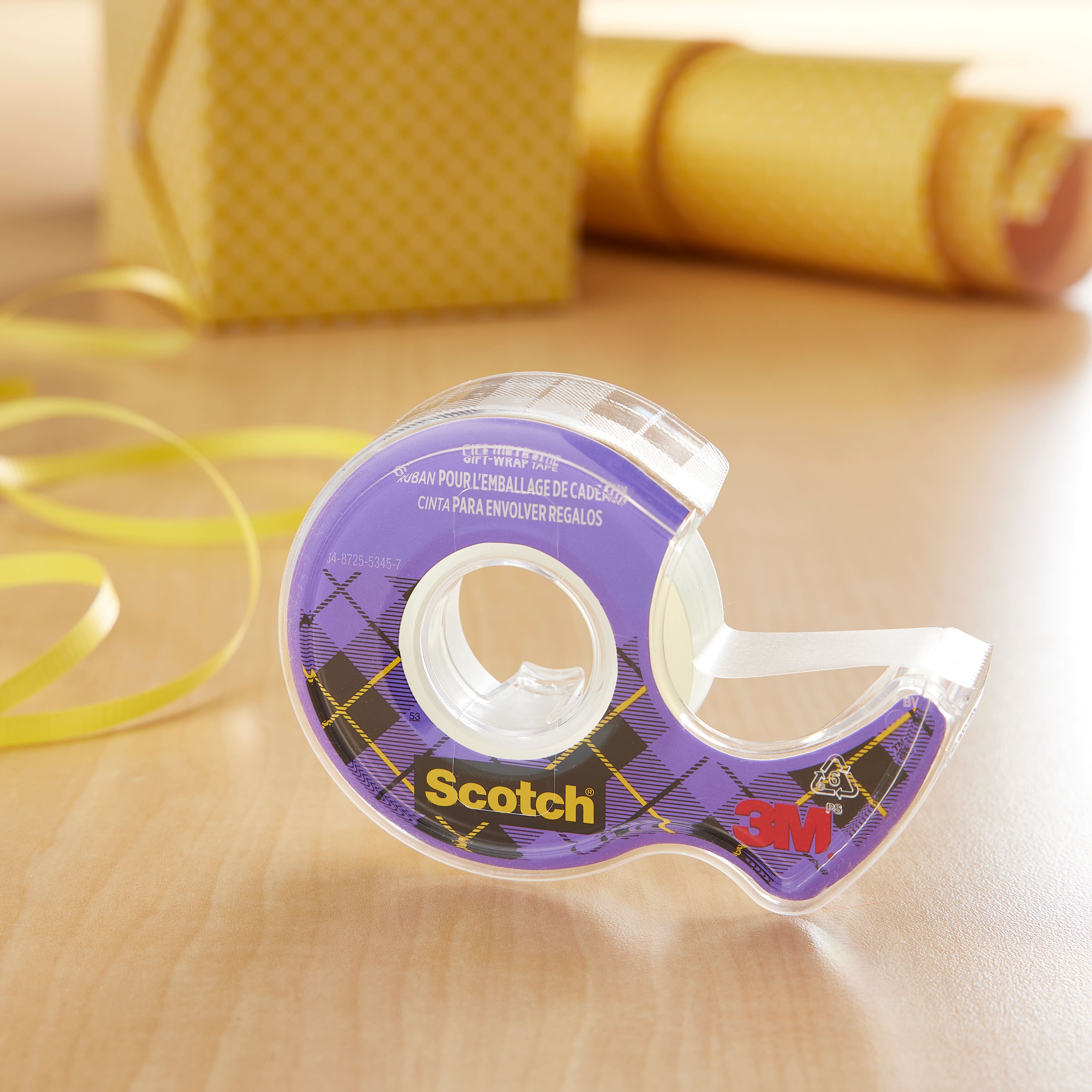 Scotch 3-Pack Giftwrap Tape - Each