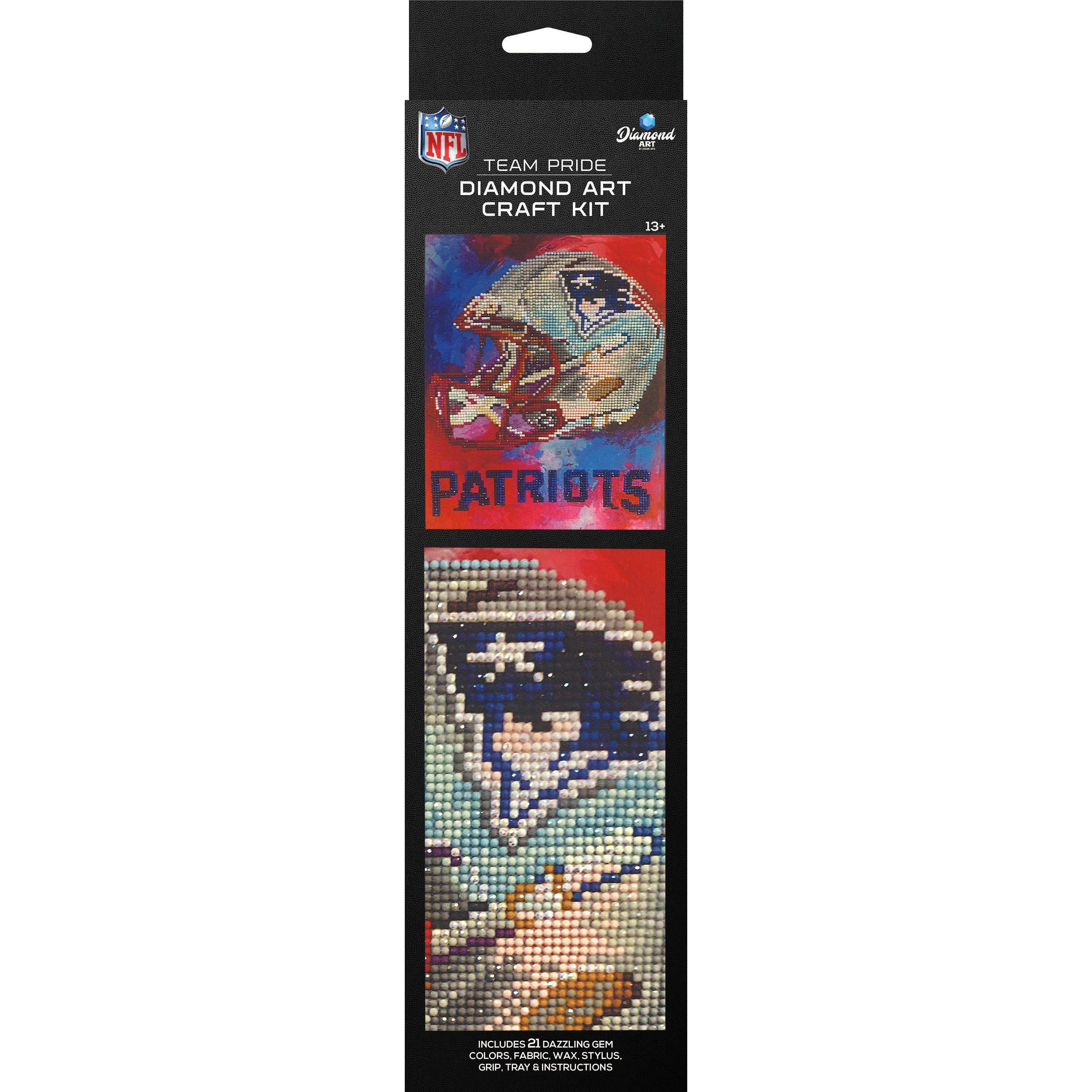 Diamond Art Intermediate NFL New England Patriots Kit