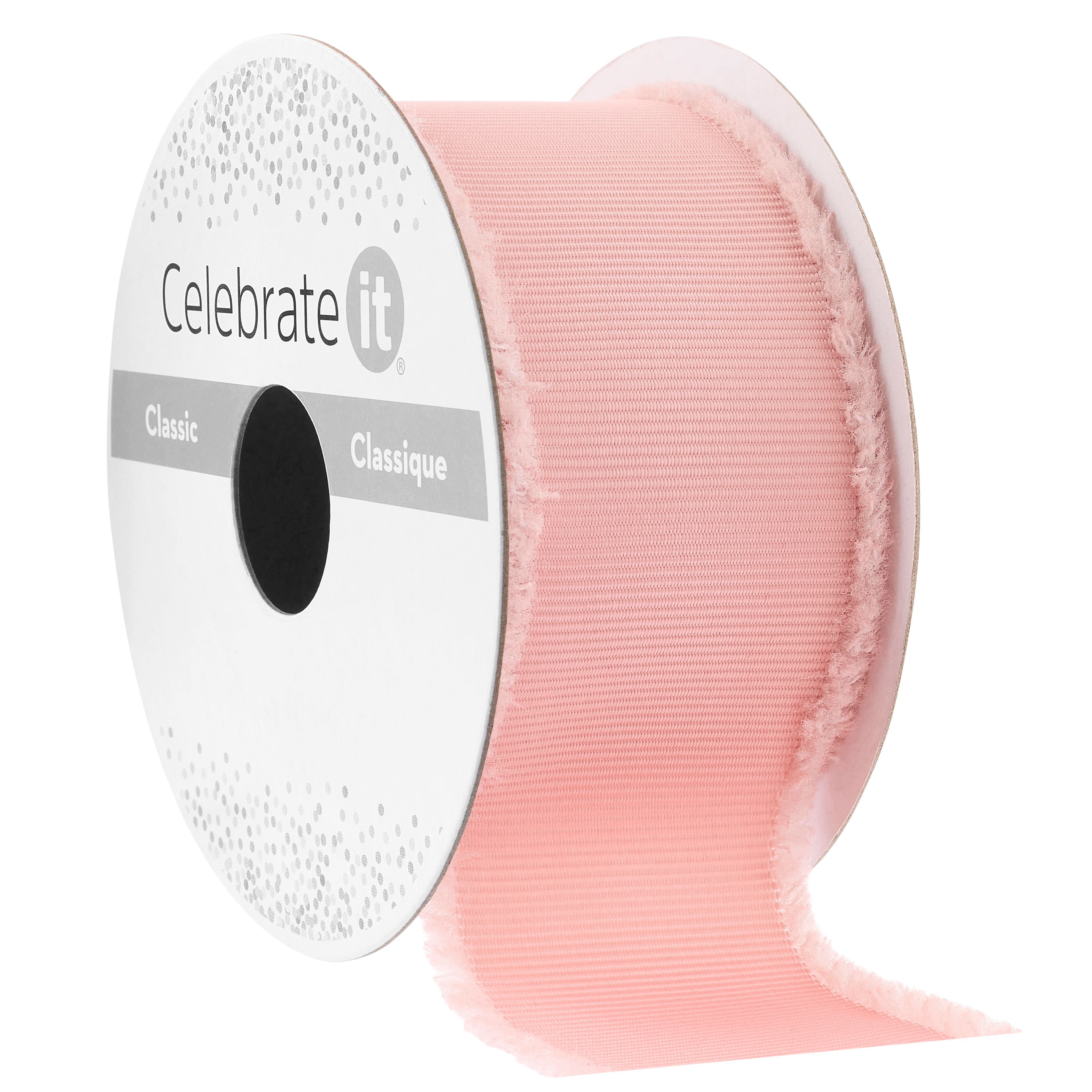 1.5&#x22; x 3yd. Fringed Edge Ribbon by Celebrate It&#xAE;