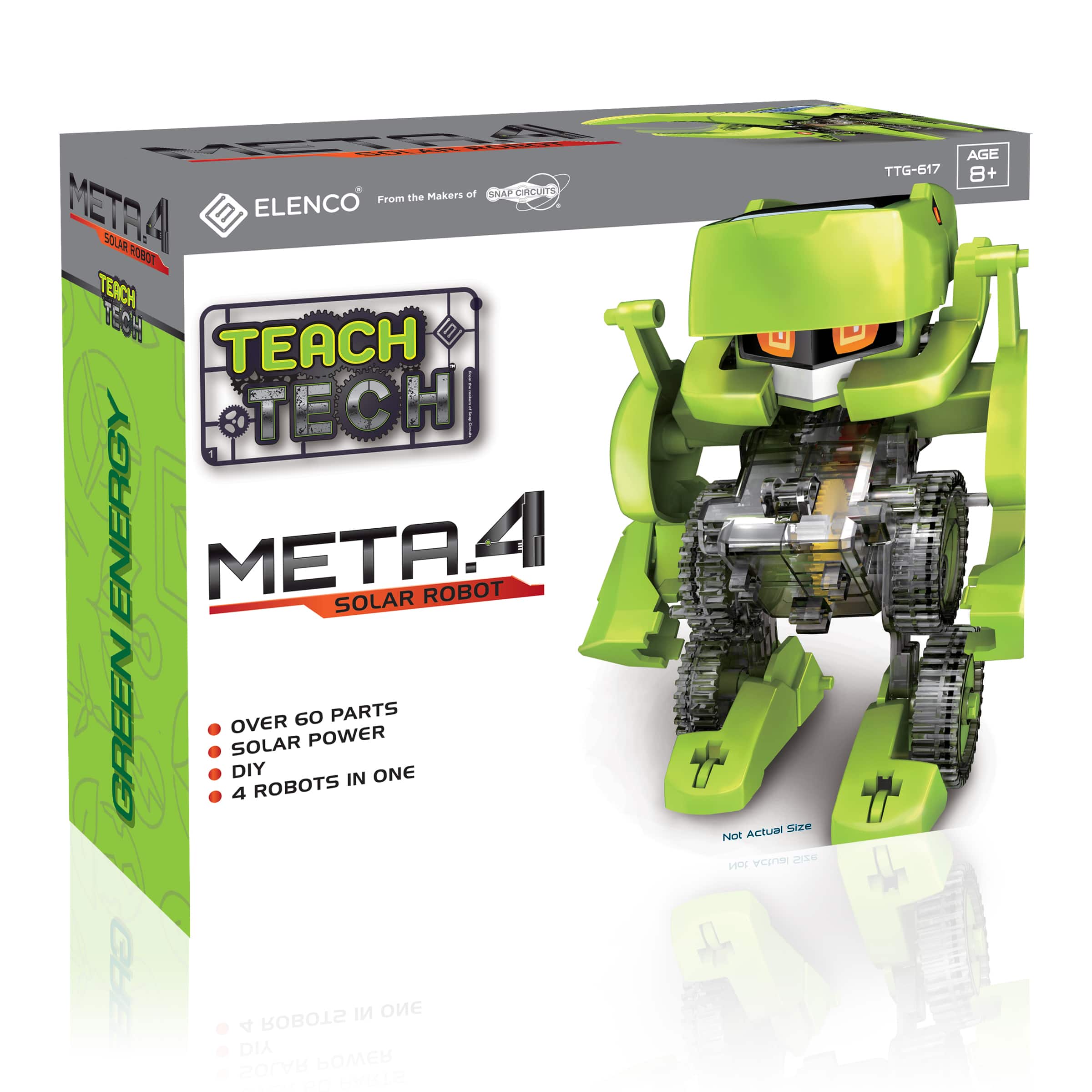 Elenco® Teach Tech™ Meta.4 Transformational Robot Kit