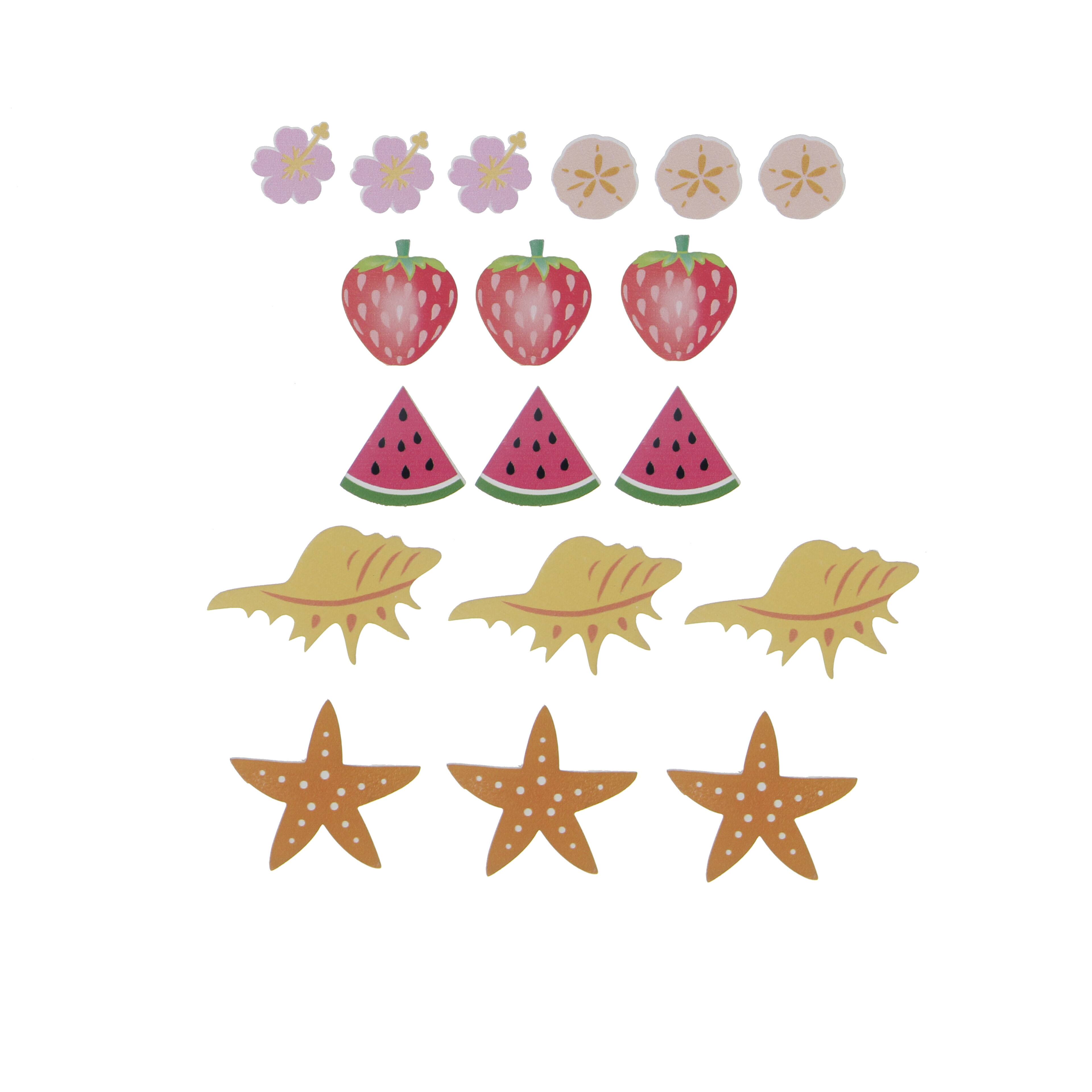 Watermelon Finished Wood D&#xE9;cor Shapes by Make Market&#xAE;