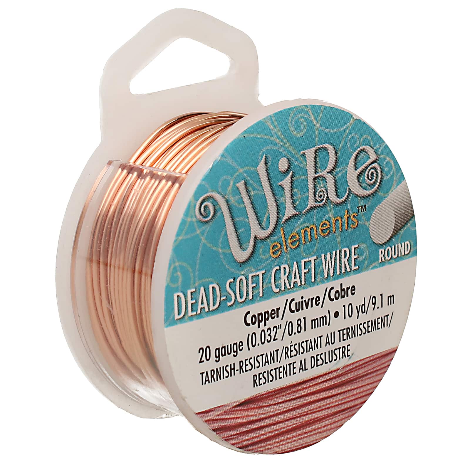 The Beadsmith® Wire Elements™ 20 Gauge Tarnish Resistant Soft Temper Wire, 10yd.