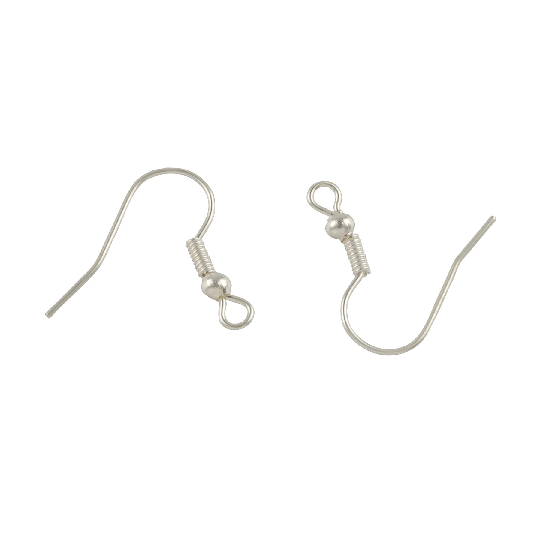 12 Packs: 120 ct. (1,440 total) 10mm Fish Hooks with Coil by Bead Landing&#x2122;