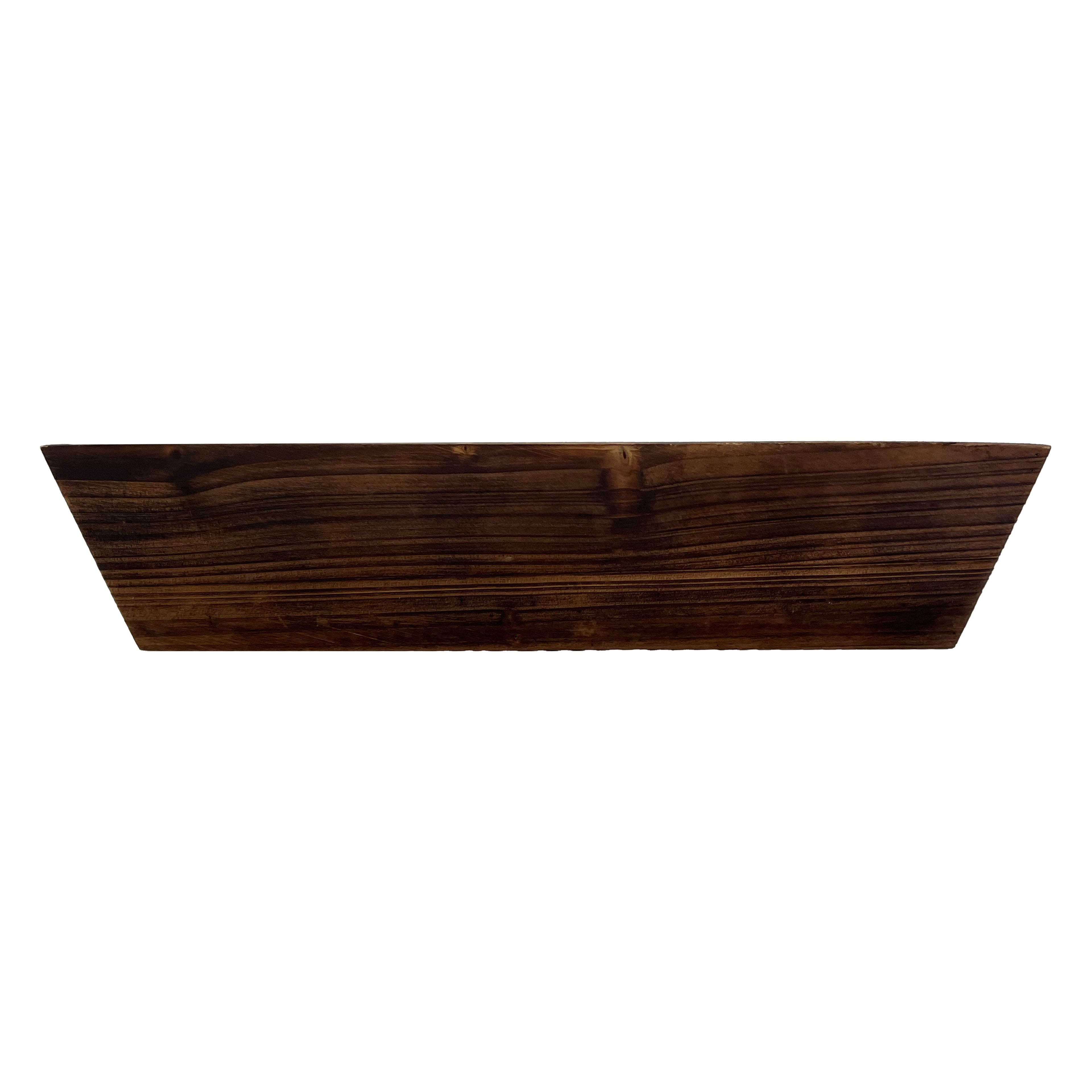 15.5&#x22; Decorative Wood Tray by Ashland&#xAE;