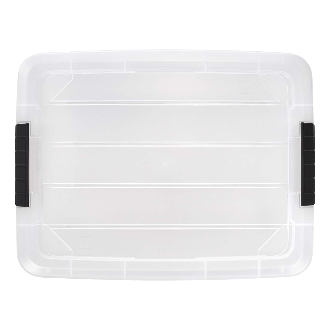 IRIS Stack &#x26; Pull&#x2122; Plastic Storage Boxes