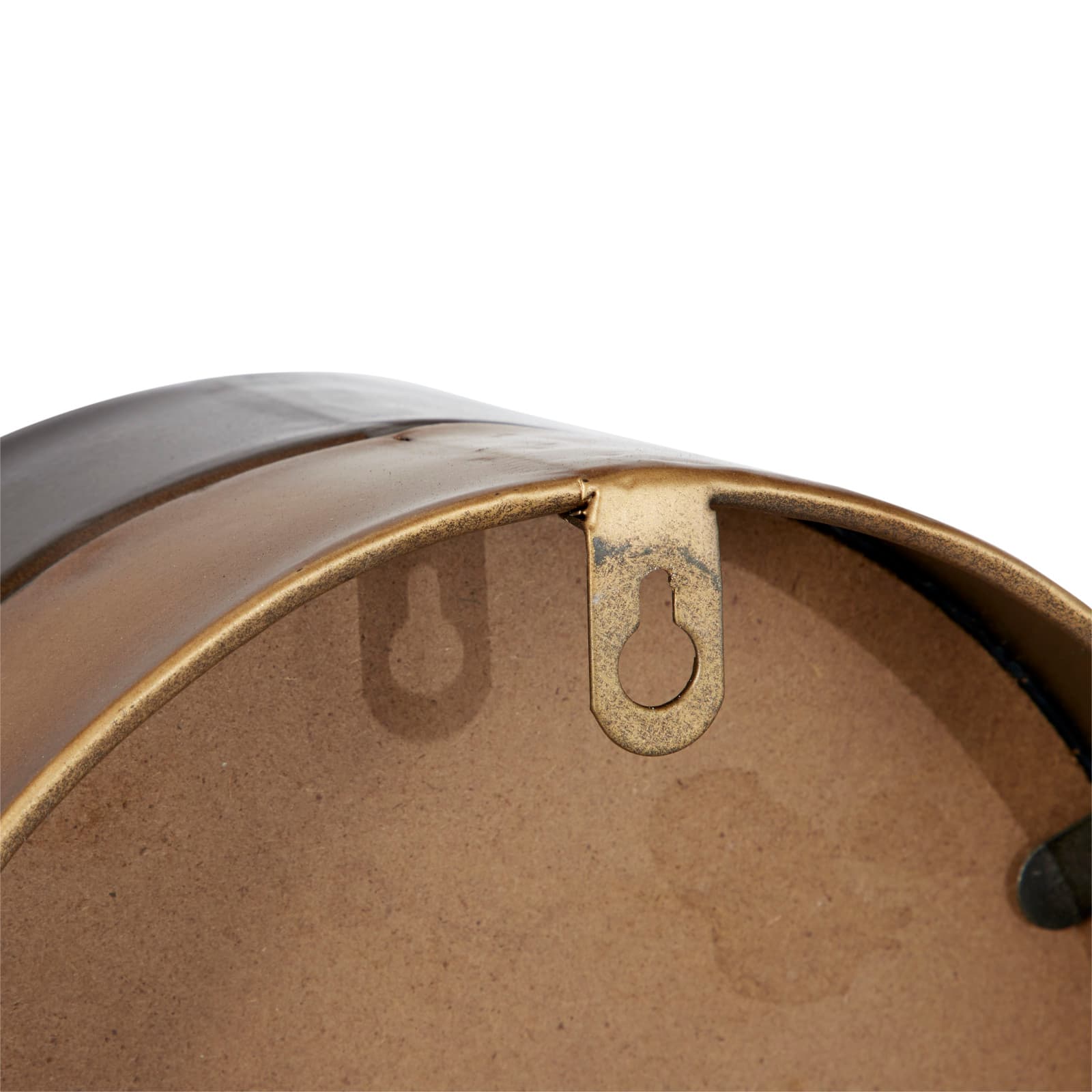 Black Metal Wall Mirror Set