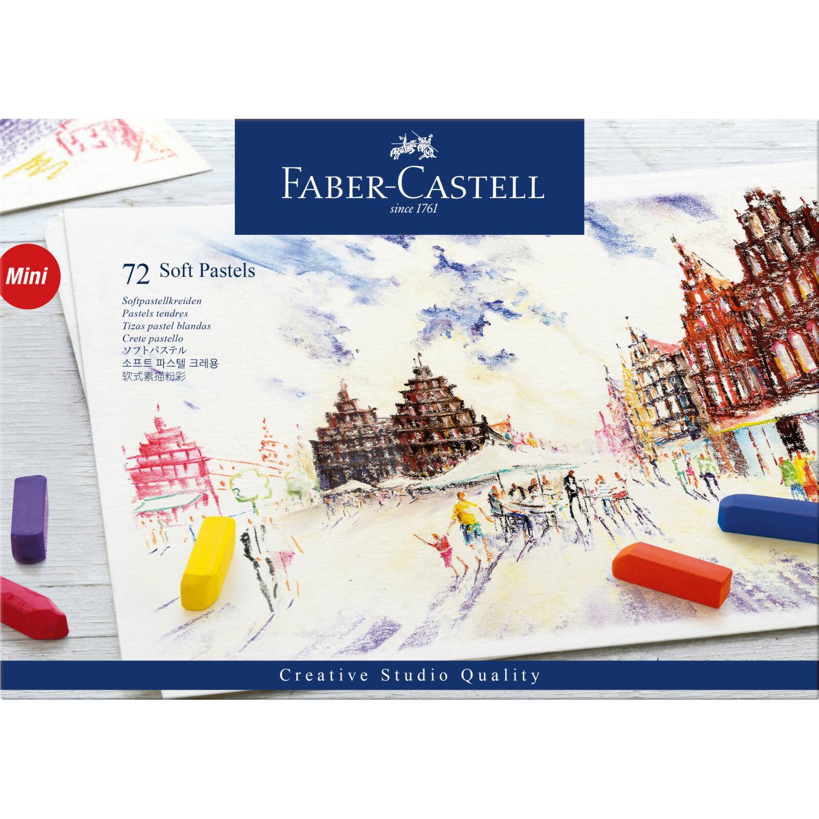 Faber-Castell&#xAE; Creative Studio 72 Color Soft Pastel Set