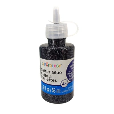 Neon Metallic Glue with Glitter Bottles for Arts and Crafts (20 ml, 12  Pack) 