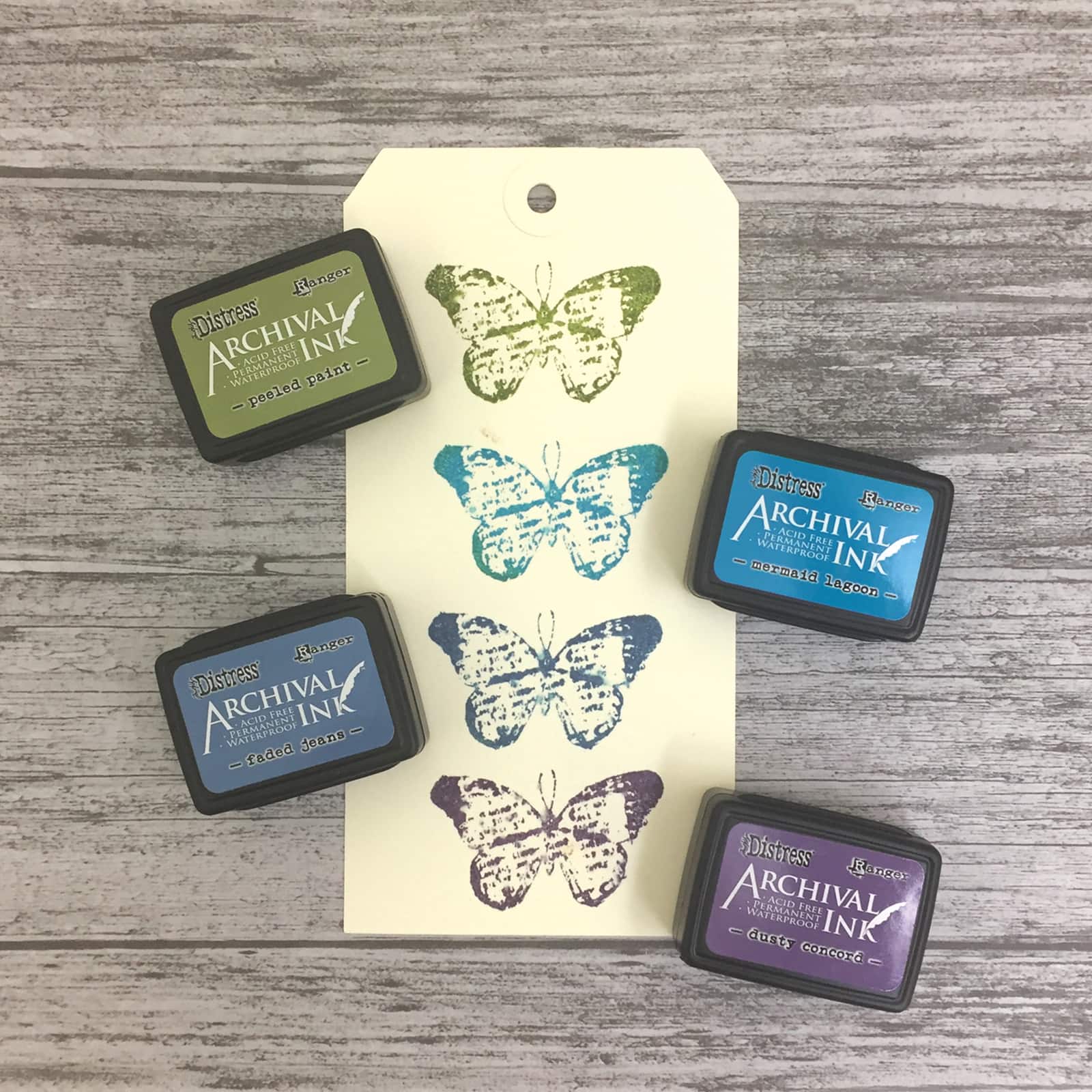 6 Packs: 4 ct. (24 total) Tim Holtz® Distress Mini Archival Ink™ Pads, Kit 2