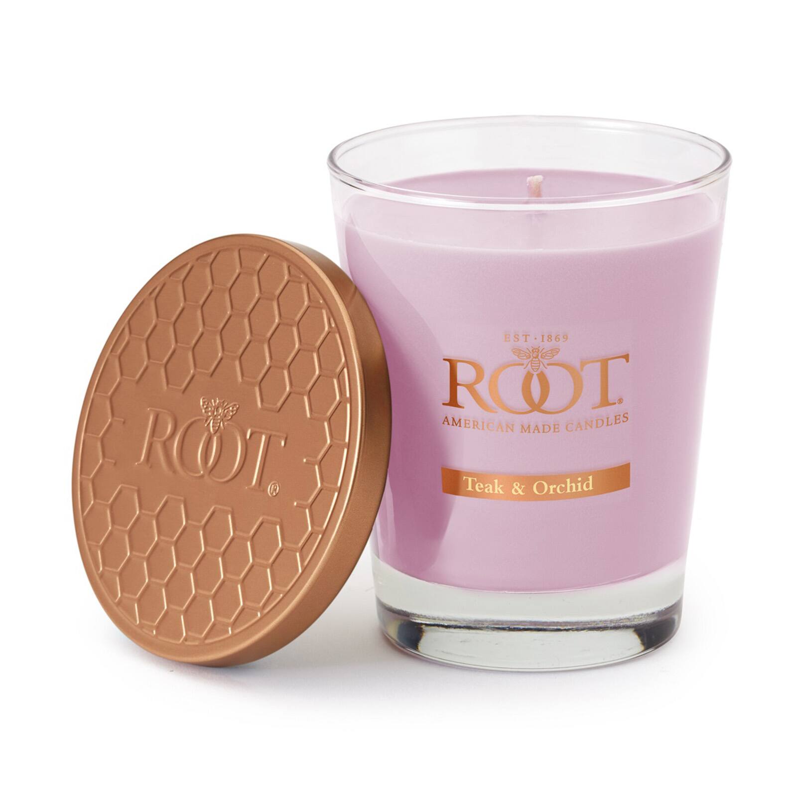 Root Candles 10.5oz. Large Scented Honeycomb Veriglass Jar Candle