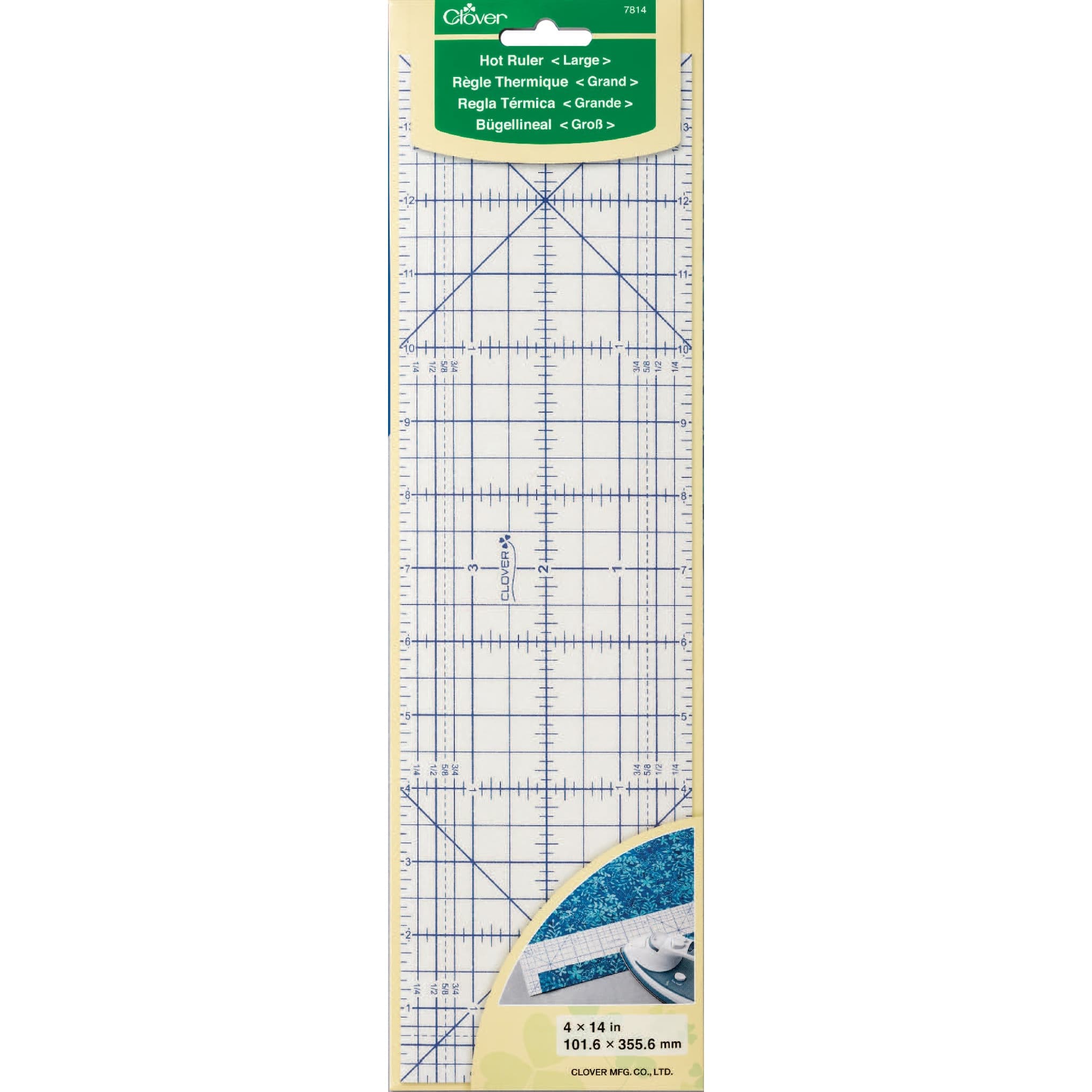 Clover Hot Ruler, 14&#x22; x 4&#x22;