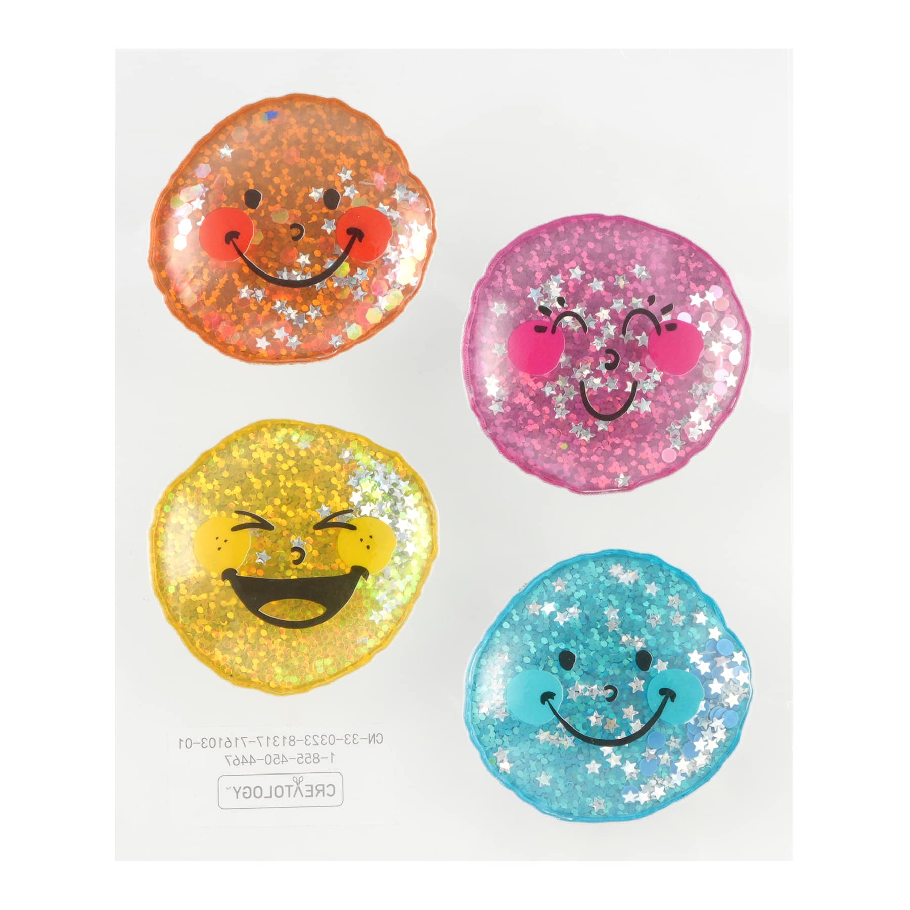 Smiley Face Shaker Stickers by Creatology&#x2122;