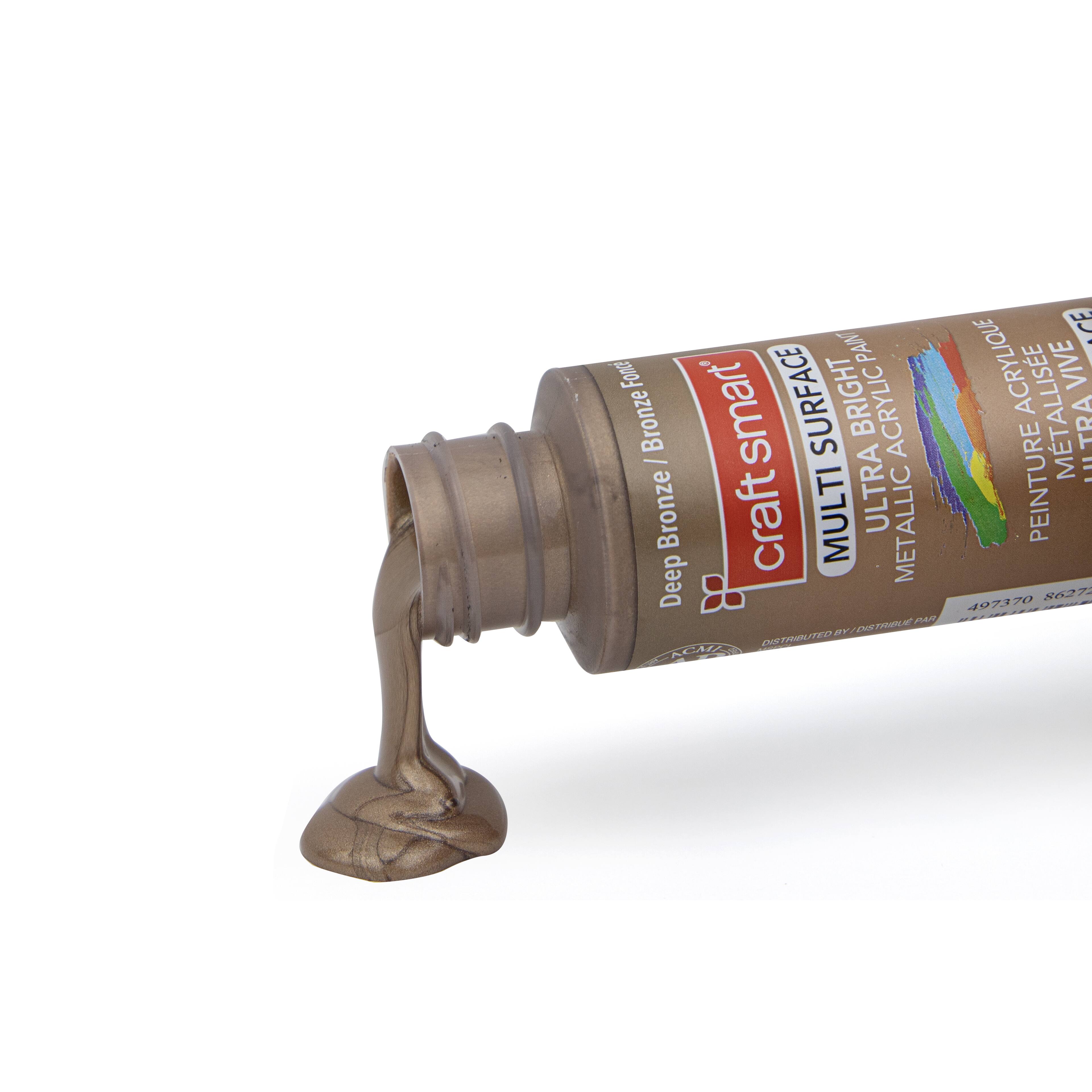 12 Pack: Premium Ultra Bright Metallic Paint by Craft Smart®