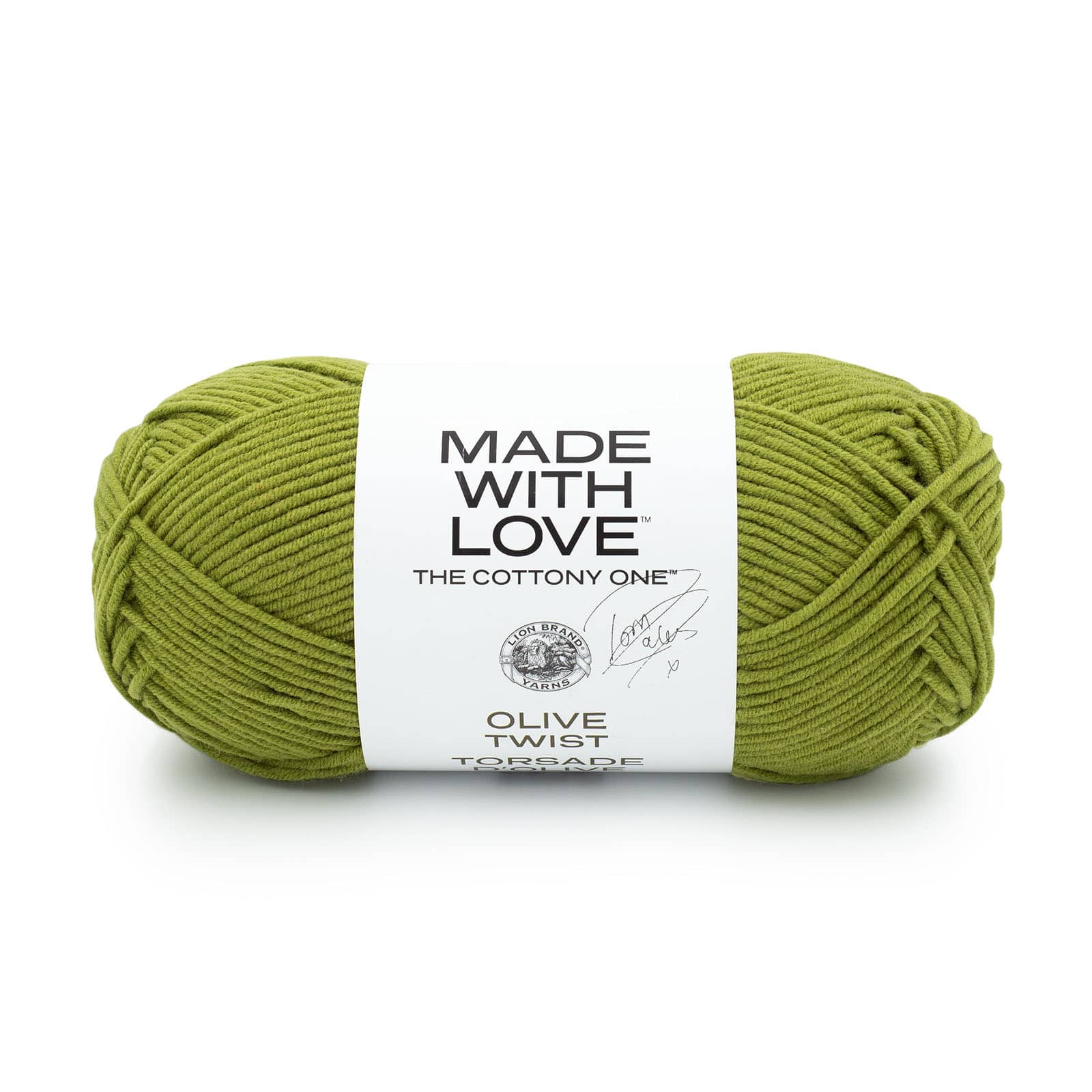 12 Pack: Lion Brand® Tom Daley Made with Love™ The Cottony One™ Yarn