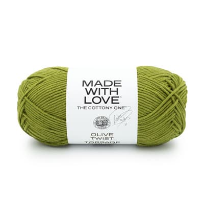 Lion Brand® Tom Daley Made with Love™ The Cottony One™ Yarn image