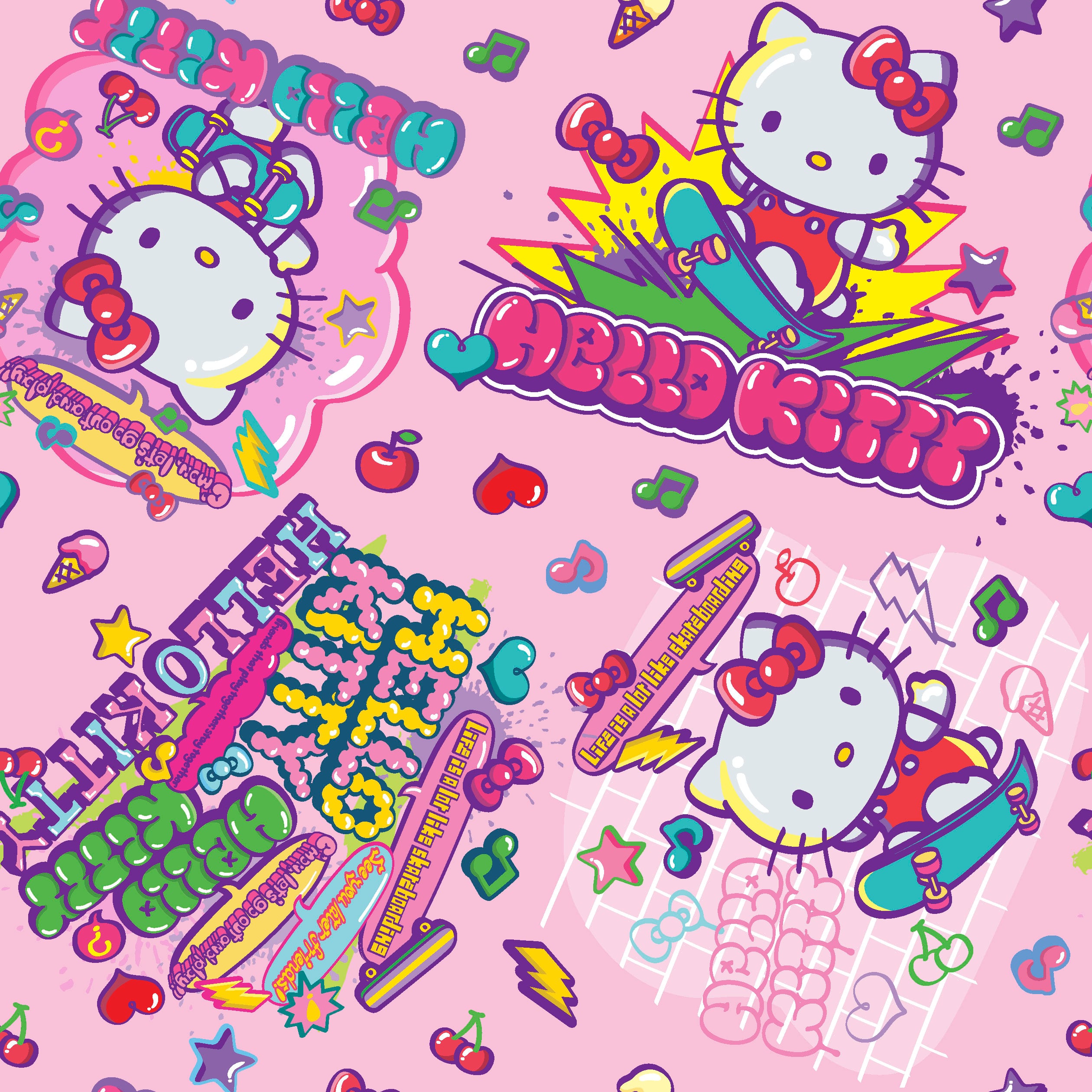 Hello Kitty® Rad Cotton Fabric