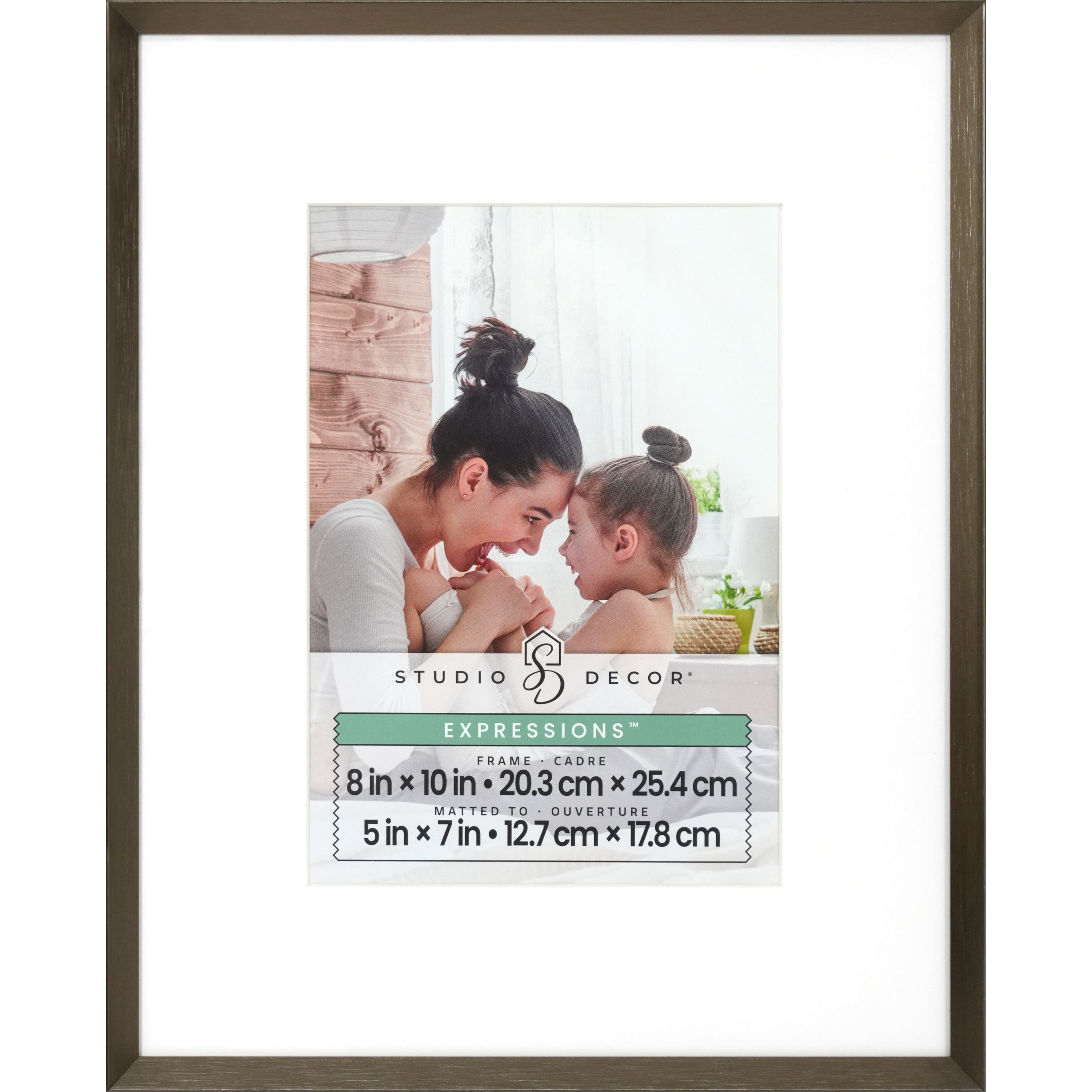 Expressions&#x2122; Aluminum Frame with Mat by Studio D&#xE9;cor&#xAE;