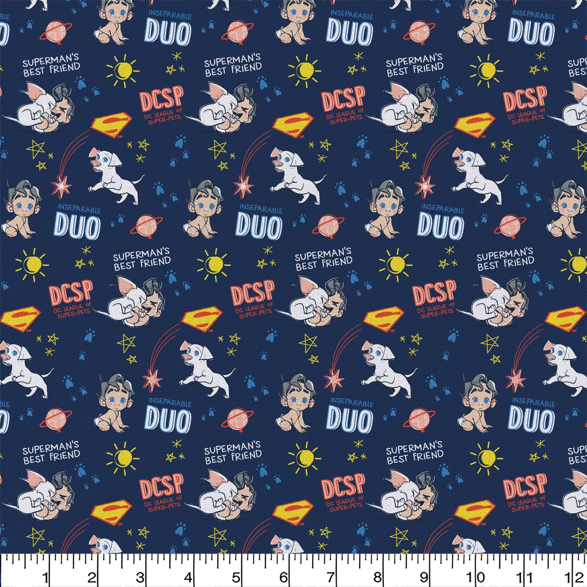 Super Pets™ Early Days Cotton Precut Fabric