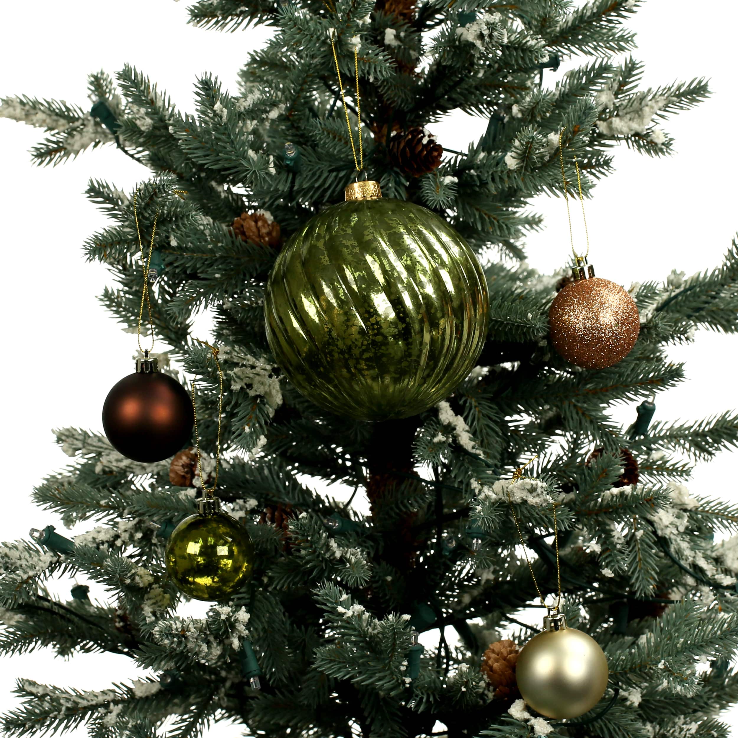 44ct. Forest Shatterproof Ball Ornaments by Ashland&#xAE;