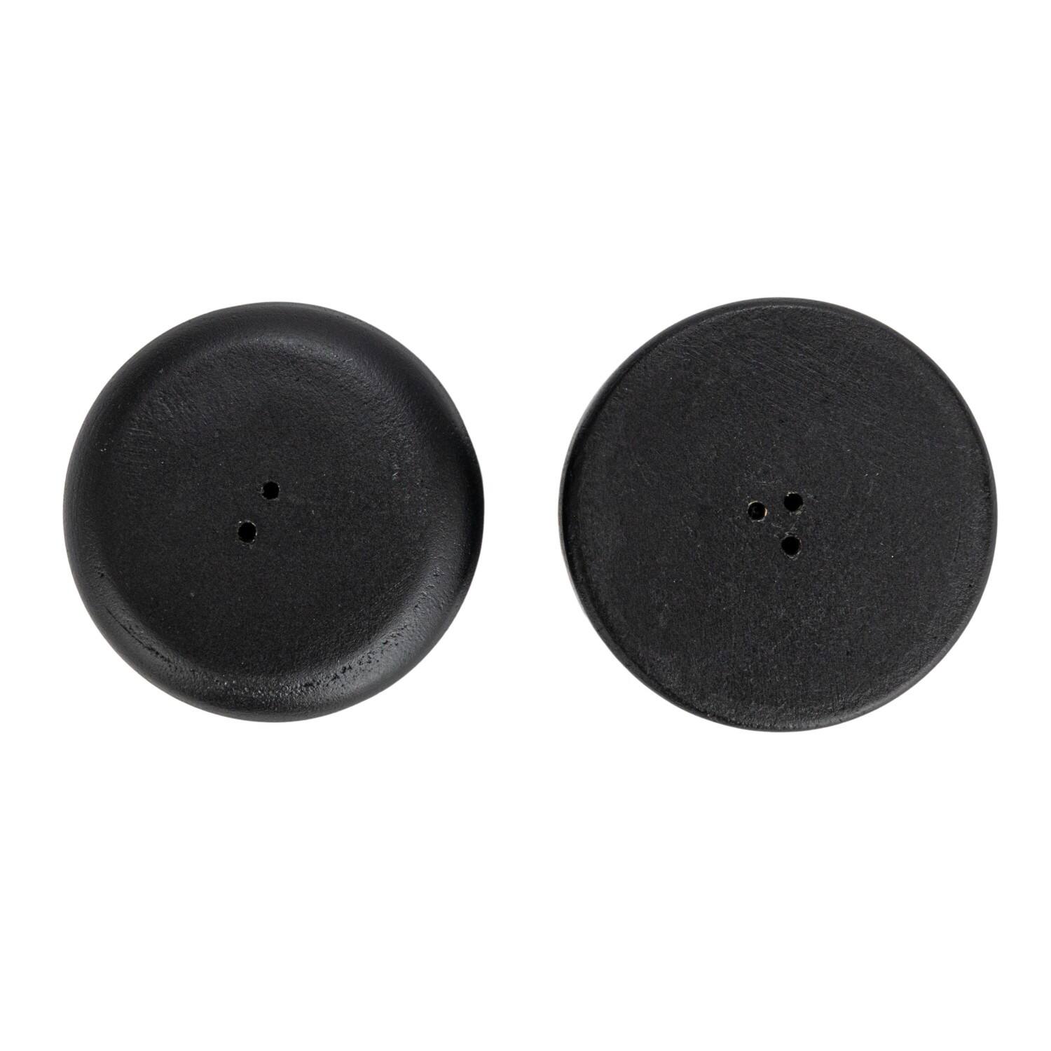 Hello Honey&#xAE; Black Mango Wood Salt &#x26; Pepper Shakers Set