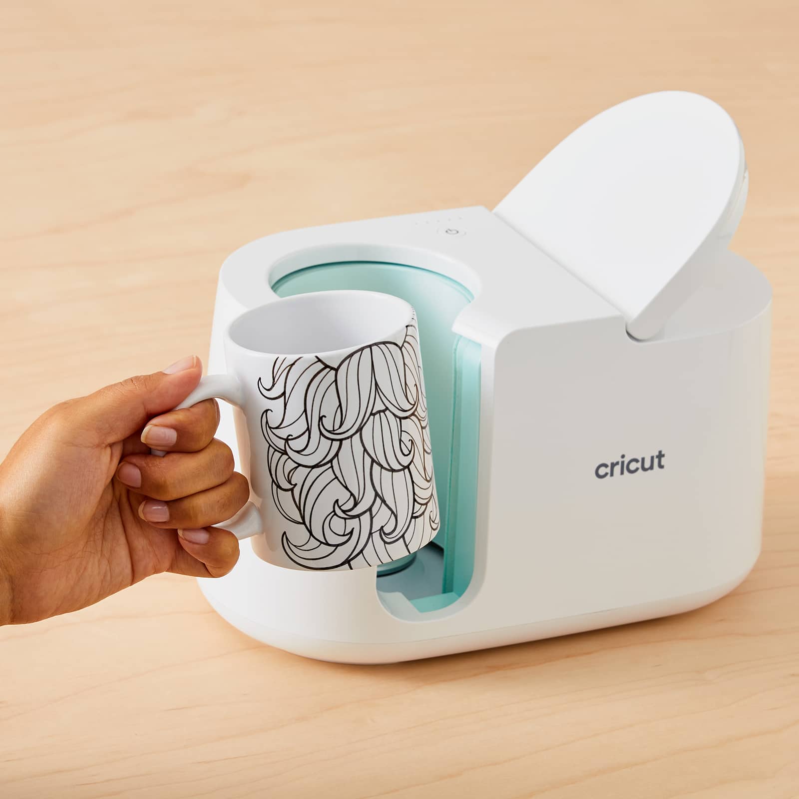 6 Packs: 6 ct. (36 total) Cricut® 12oz. White Ceramic Mug Blanks