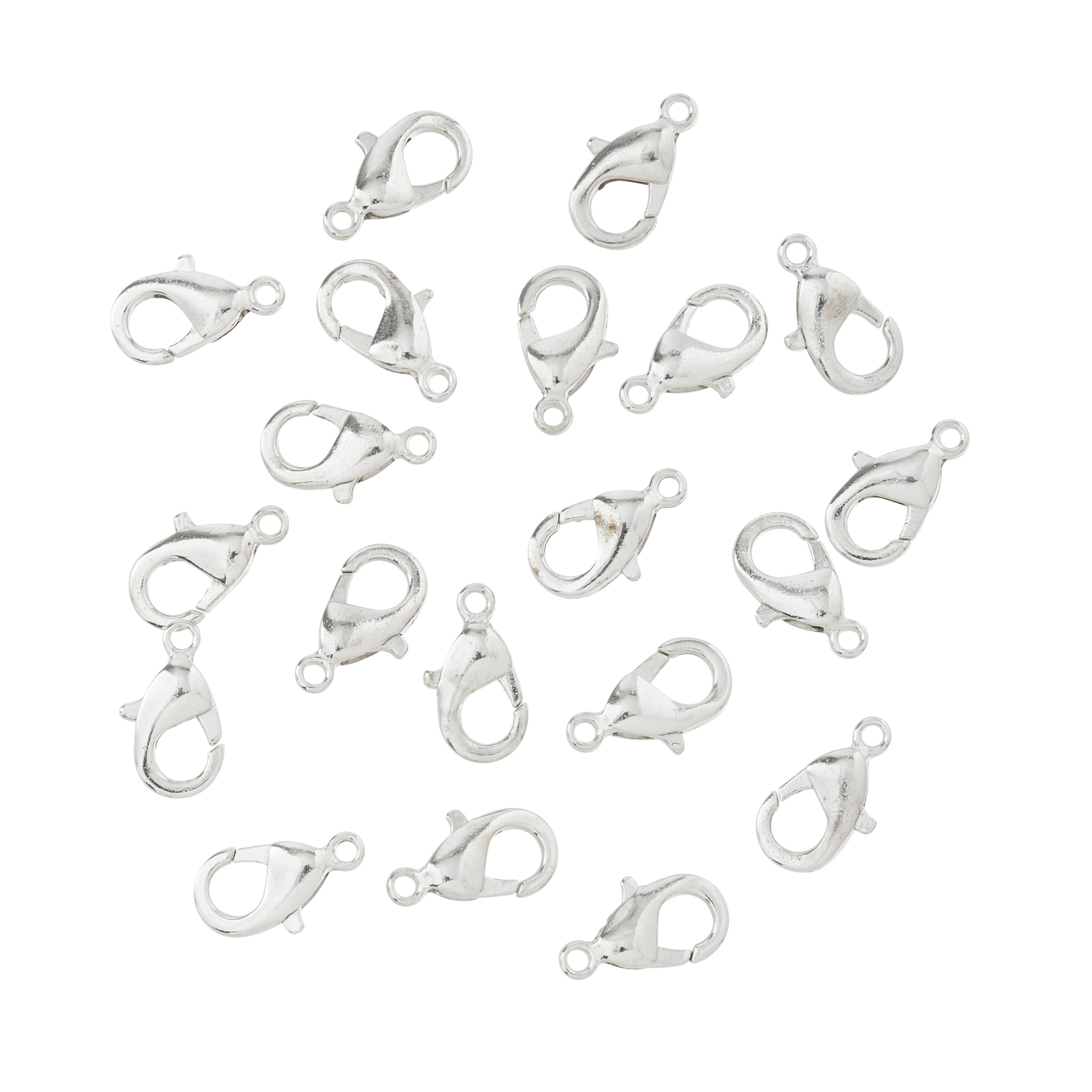 12 Packs: 20 ct. (240 total) 12mm Lobster Clasps by Bead Landing™