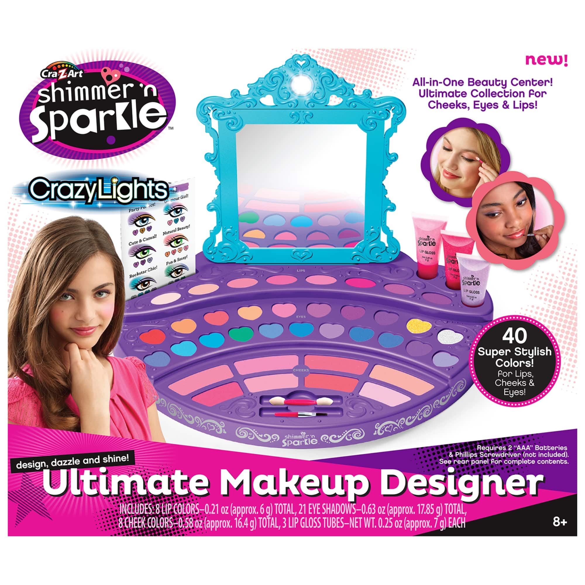 Cra-Z-Art Shimmer 'n Sparkle Real Ultimate Make Up Designer