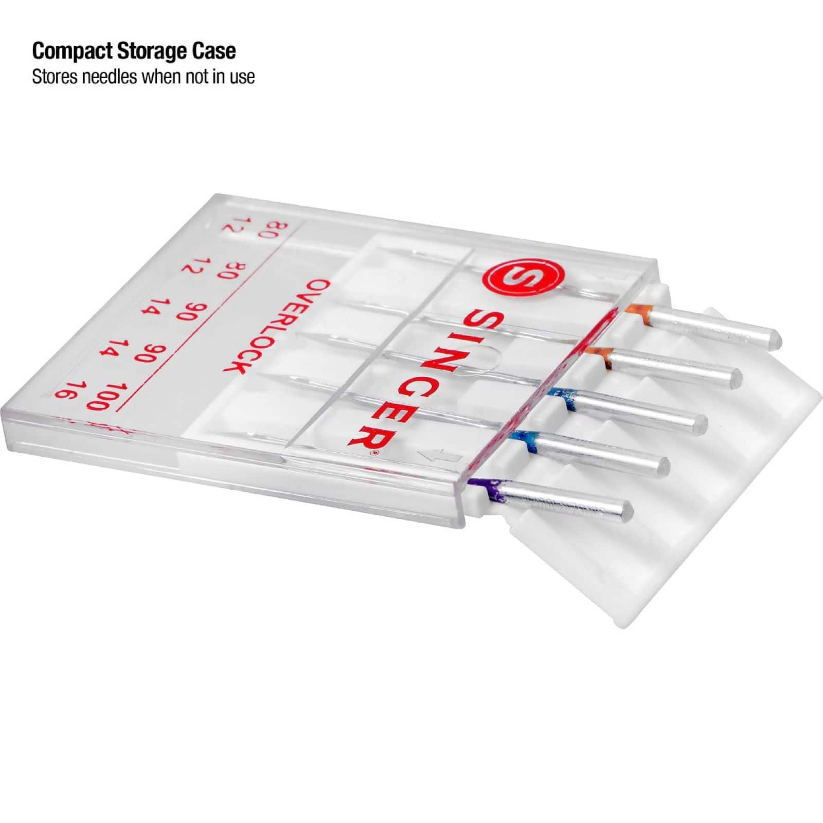 SINGER® Overlock, Topstitch & Embroidery Sewing Machine Needles, 45ct.