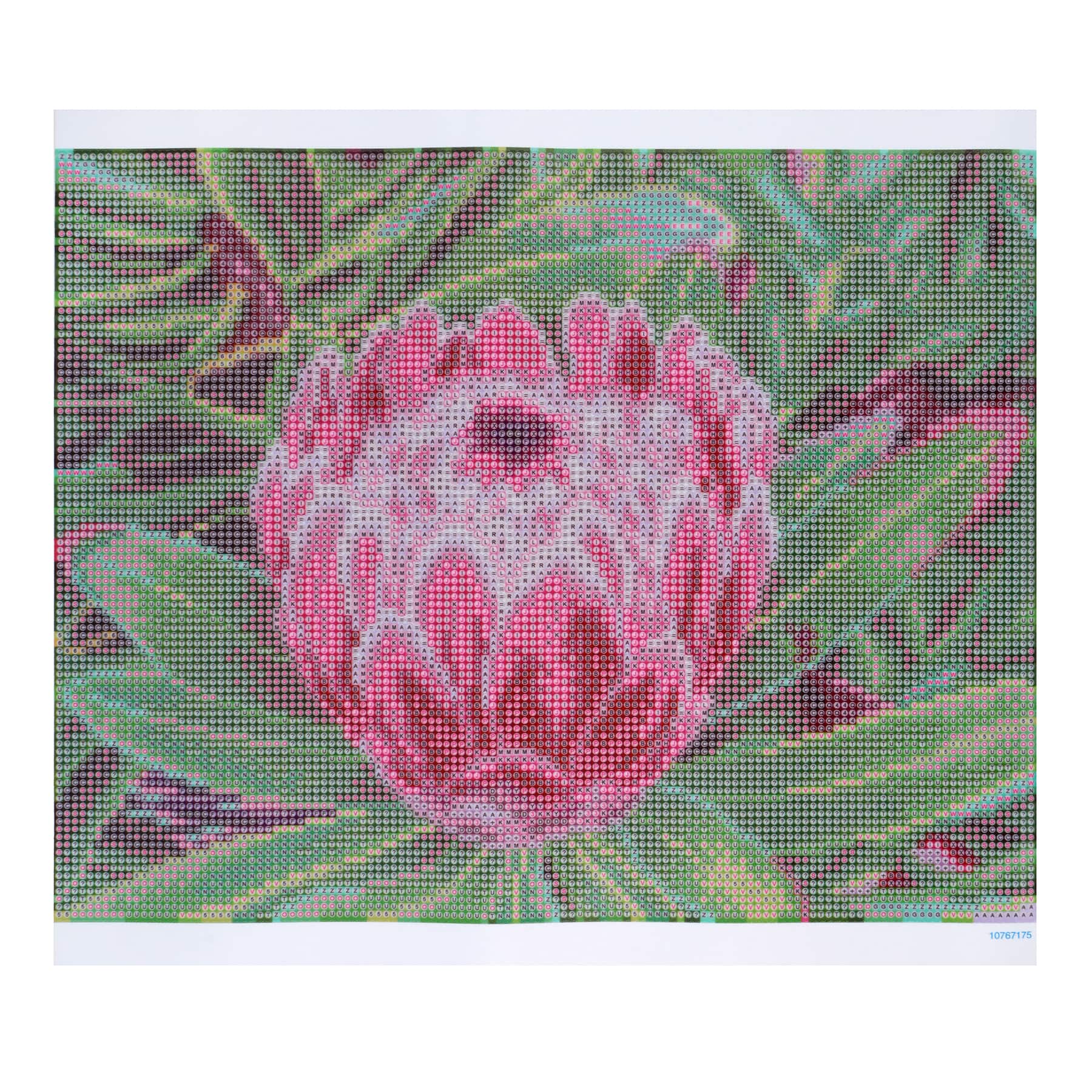 Pink Flower Diamond Art Kit by Make Market&#xAE;
