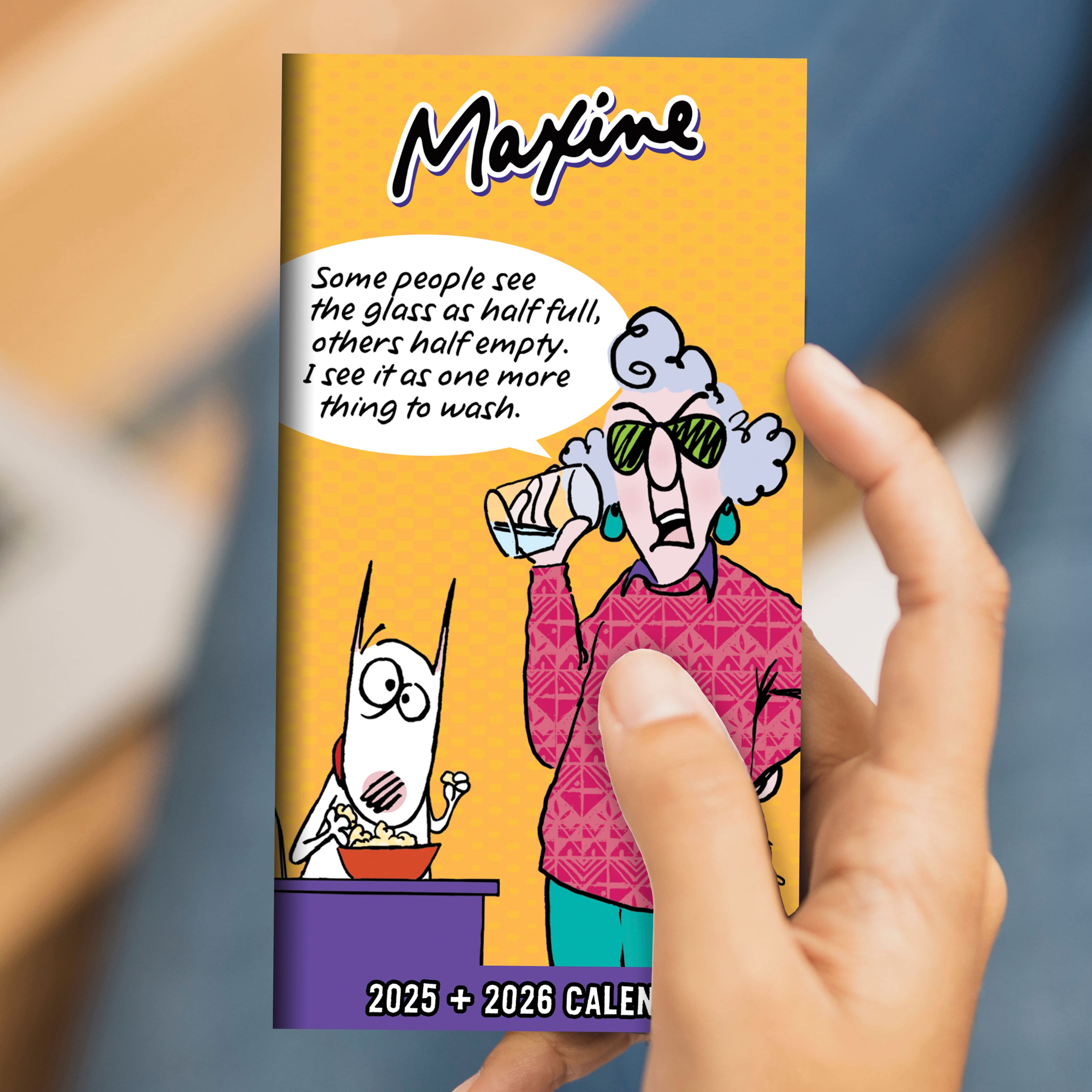 TF Publishing 2025-2026 Small Maxine Monthly Pocket Planner