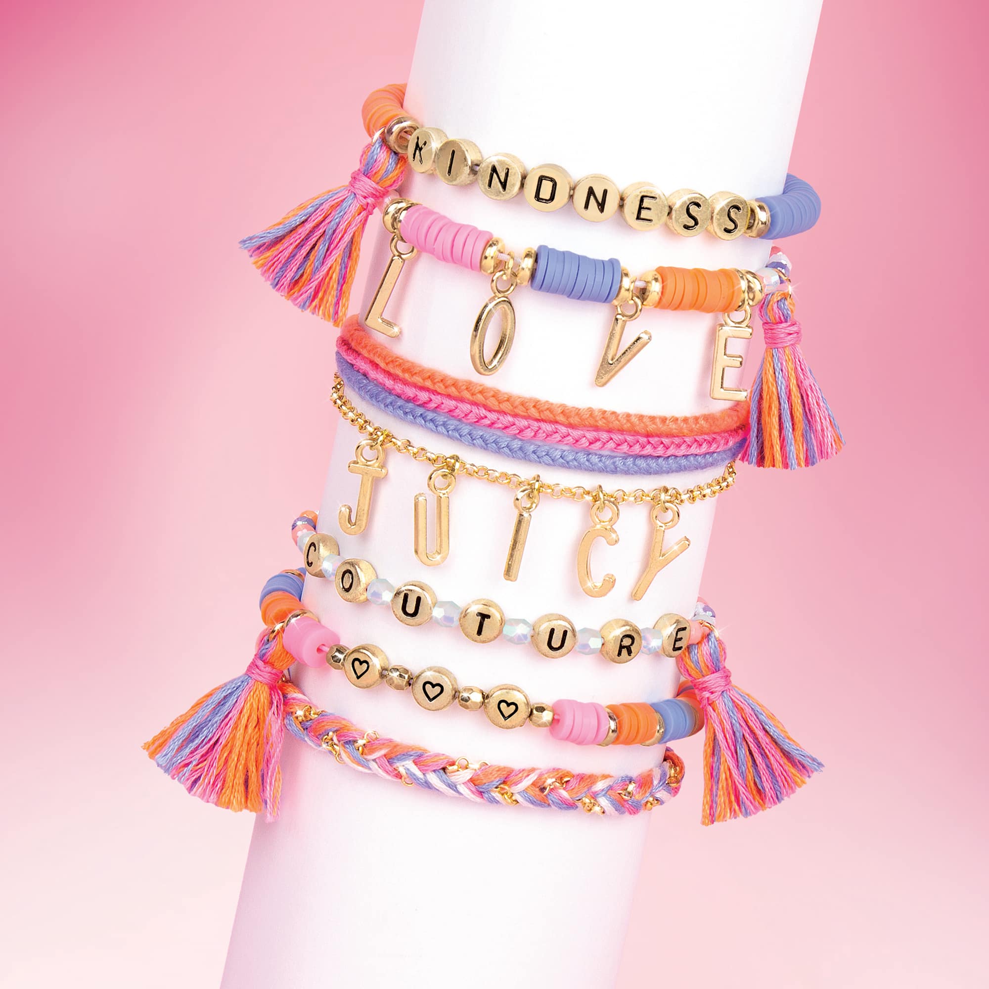 BFF - Stretchy Gold Crystal Bracelet – Dandelion Jewelry