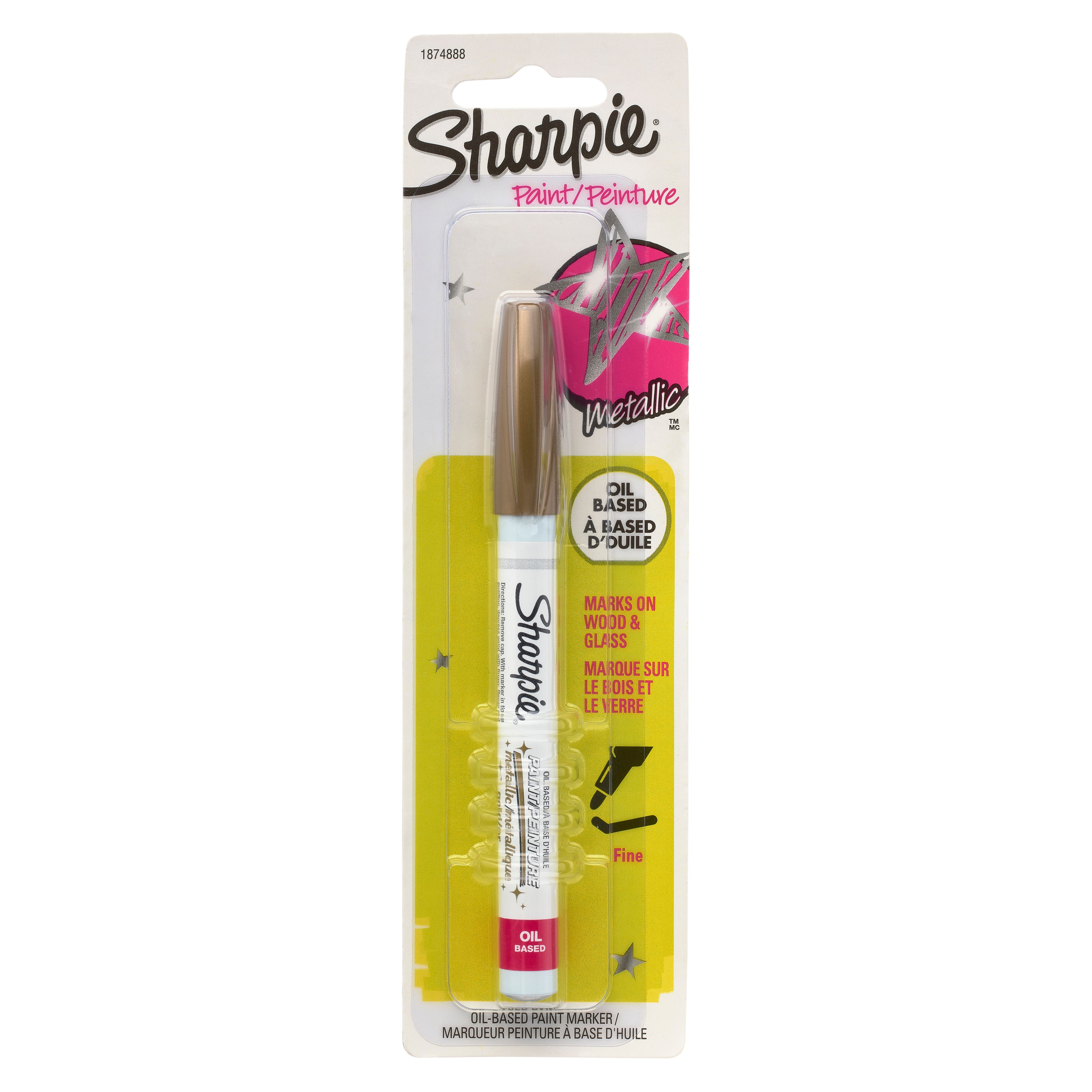 Metallic Silver Fine Sharpie Oil Based Paint Marker – Malaysia Scrapbook  and Art Products –