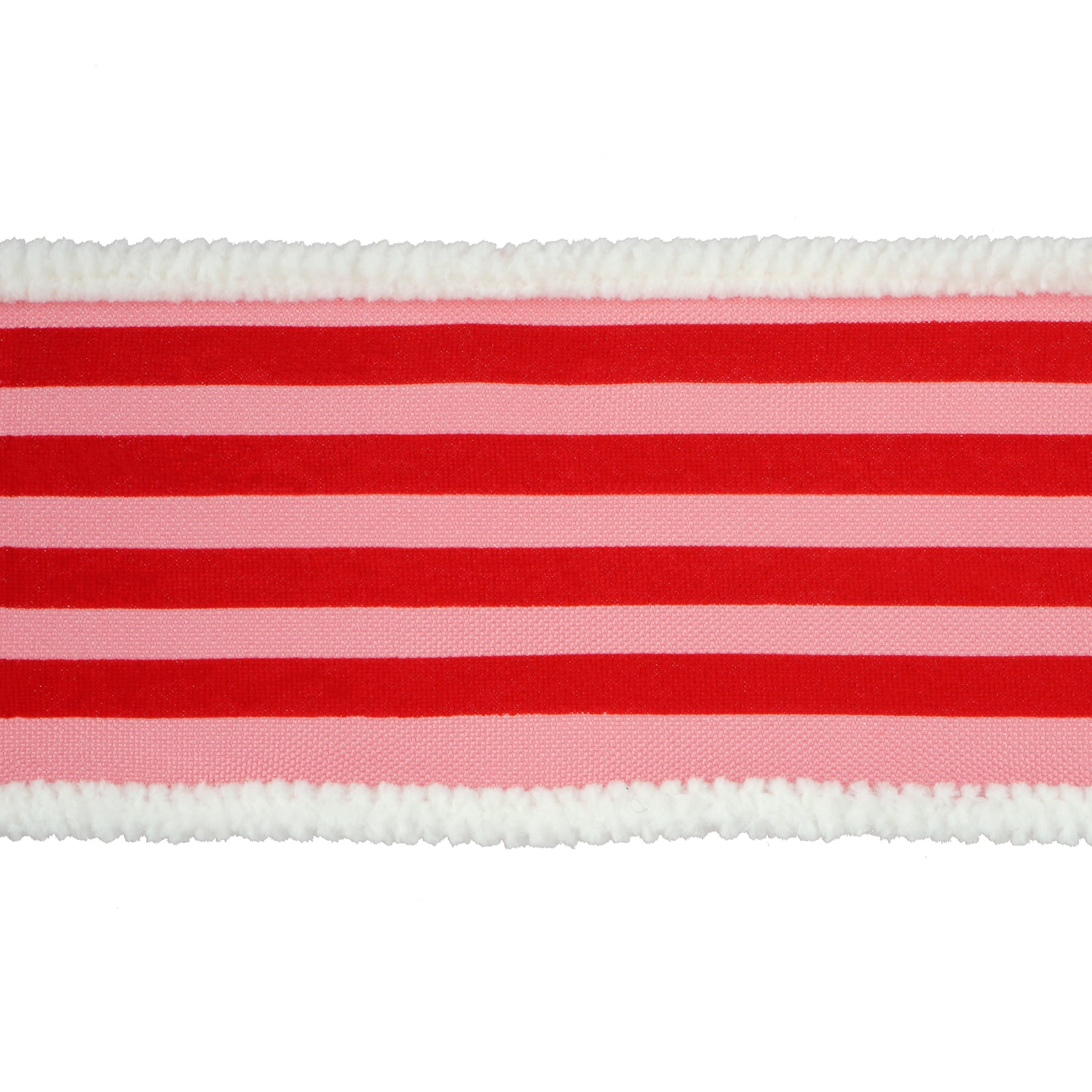 2.5&#x22; x 48ft. Pink &#x26; Red Stripes Holly Jolly Wired Jumbo  Ribbon by Celebrate It&#xAE;