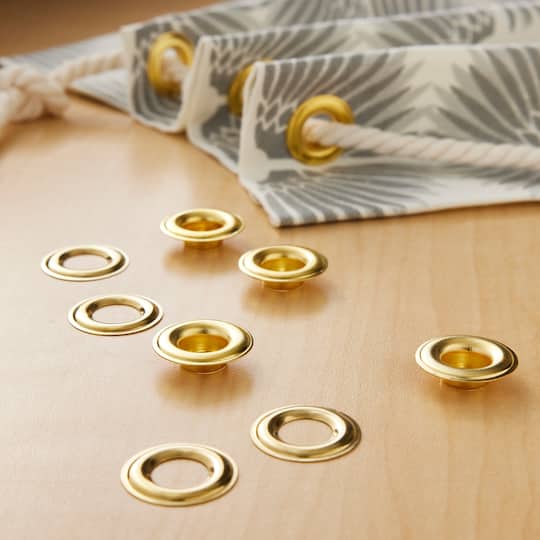 Gold Eyelets by Loops & Threads™ | Grommets, Eyelets, & Rivets | Michaels