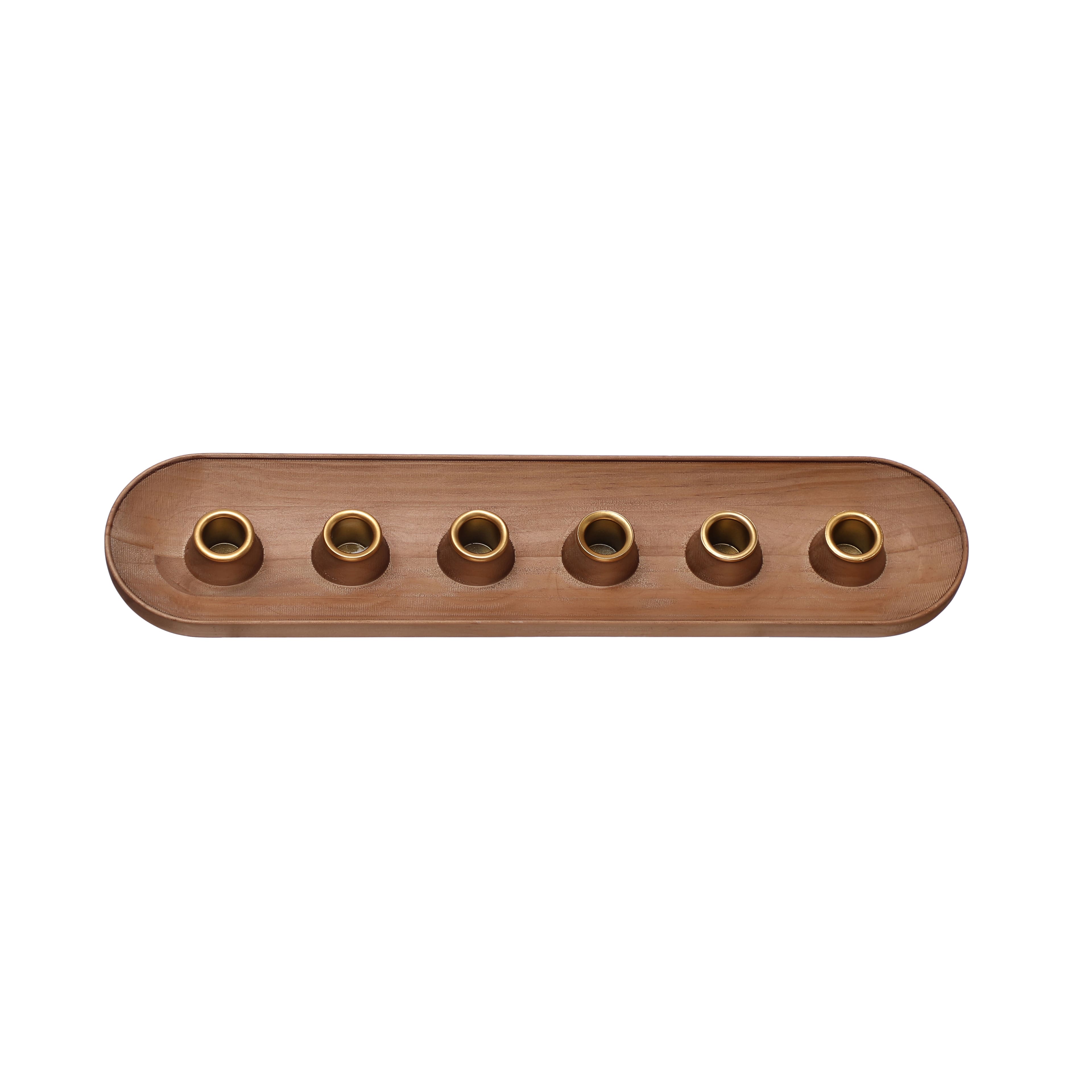19&#x22; Wood Candle Holder Tray by Ashland&#xAE;