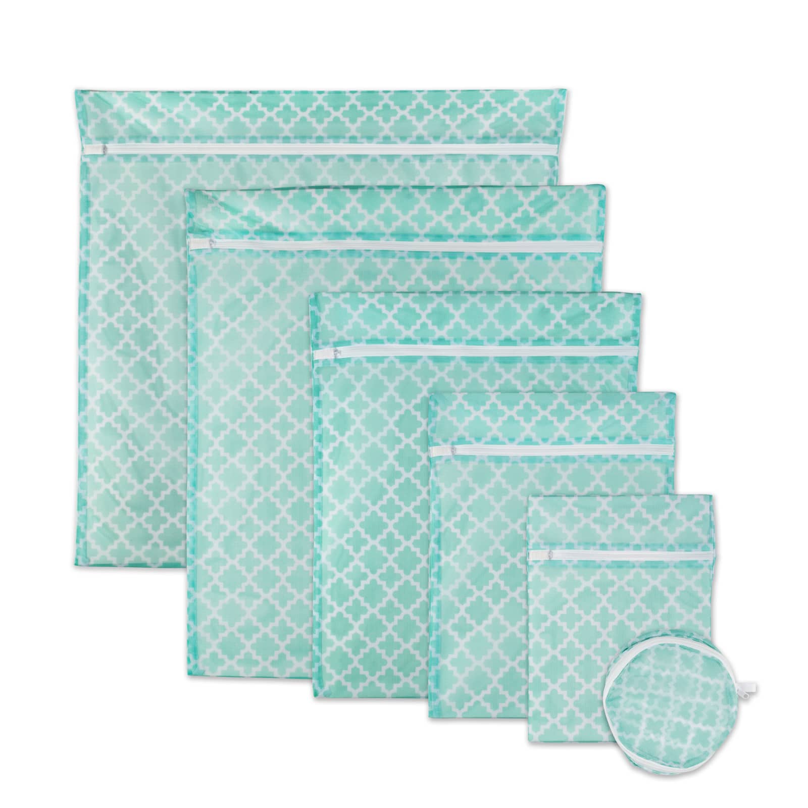 DII&#xAE; Aqua Lattice Mesh Laundry Bags, Set B