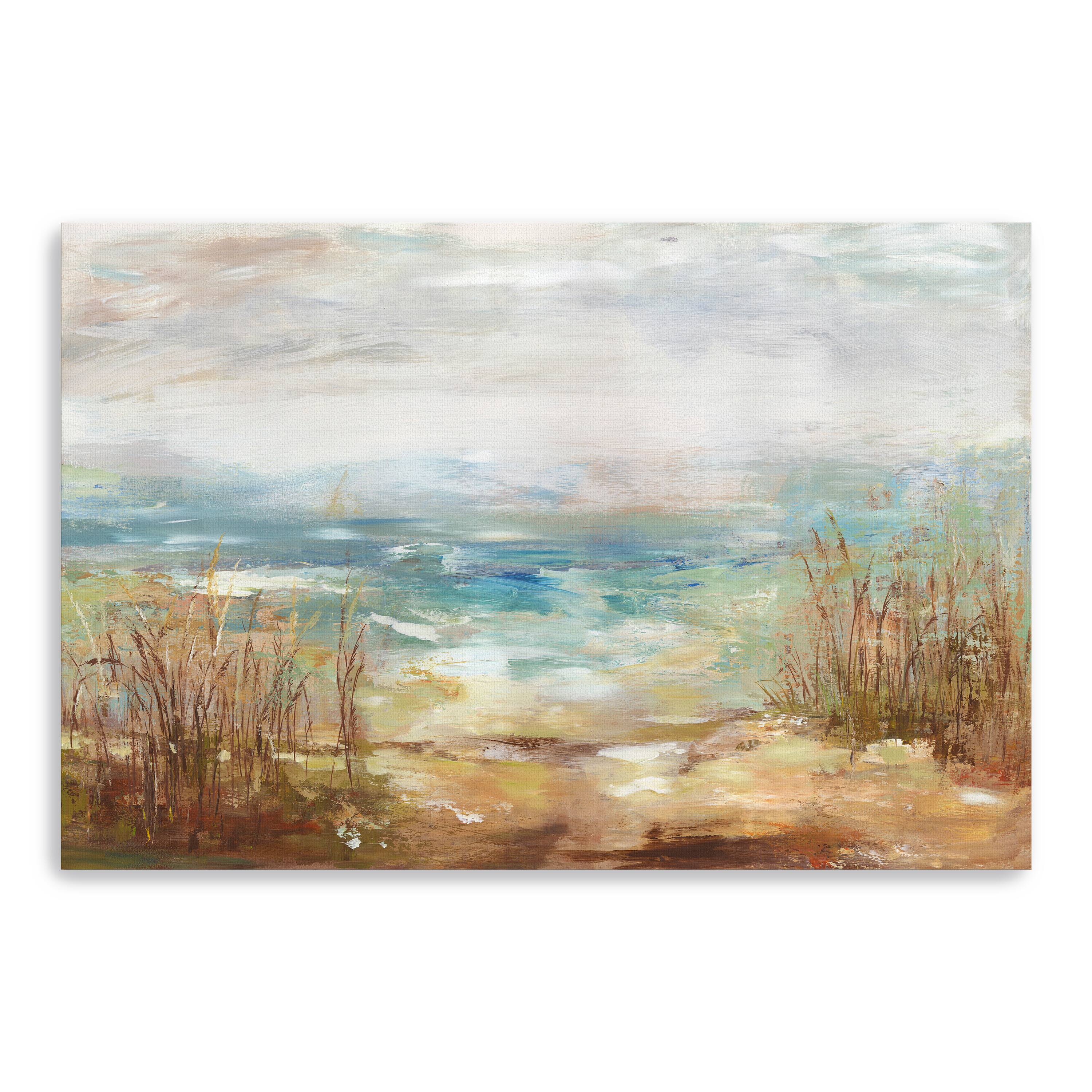 Parting Shores Canvas Giclee