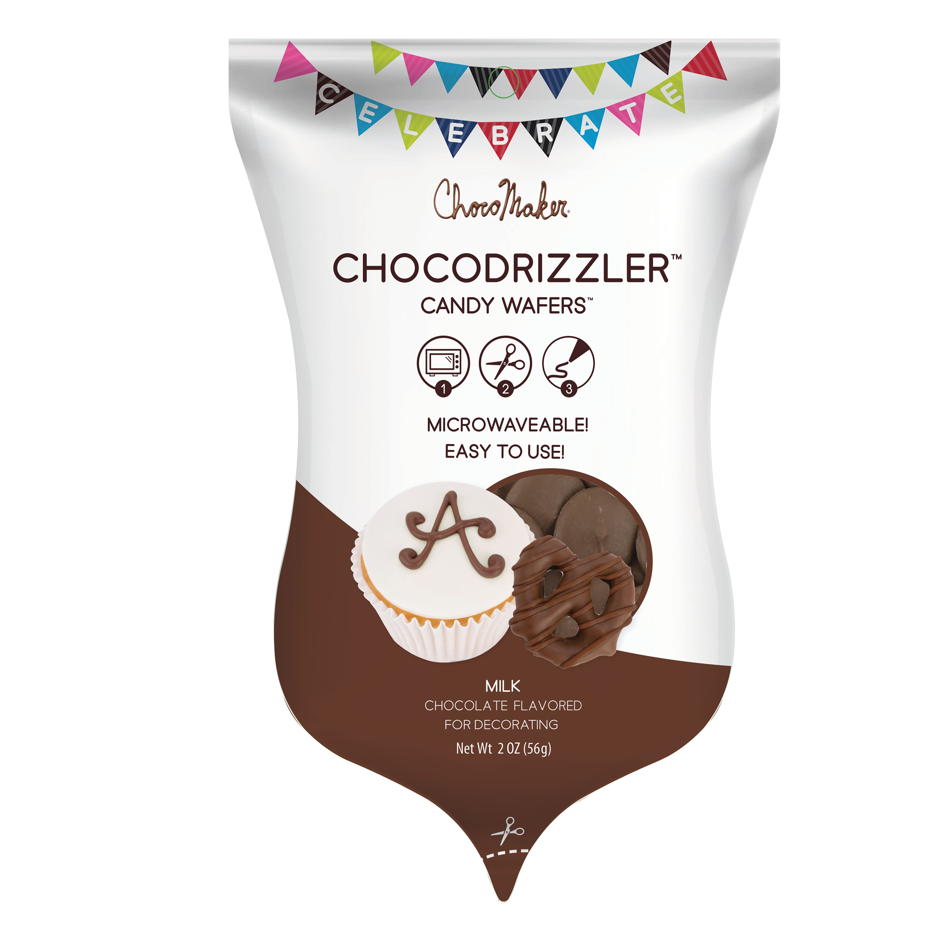 ChocoMaker&#xAE; ChocoDrizzler&#x2122; Microwaveable Candy Wafers