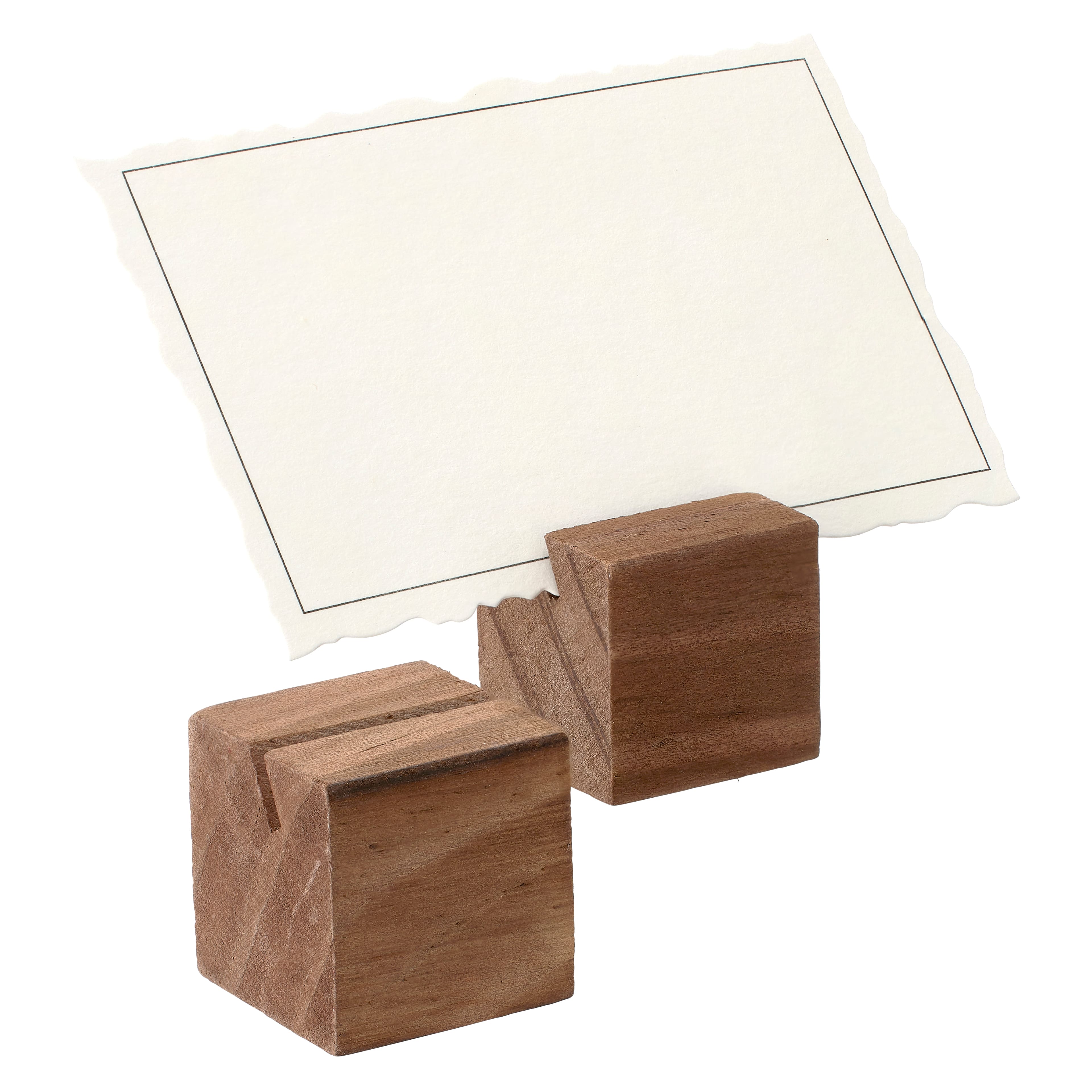 Wood Place Card Holders, 12ct. by Celebrate It&#x2122;