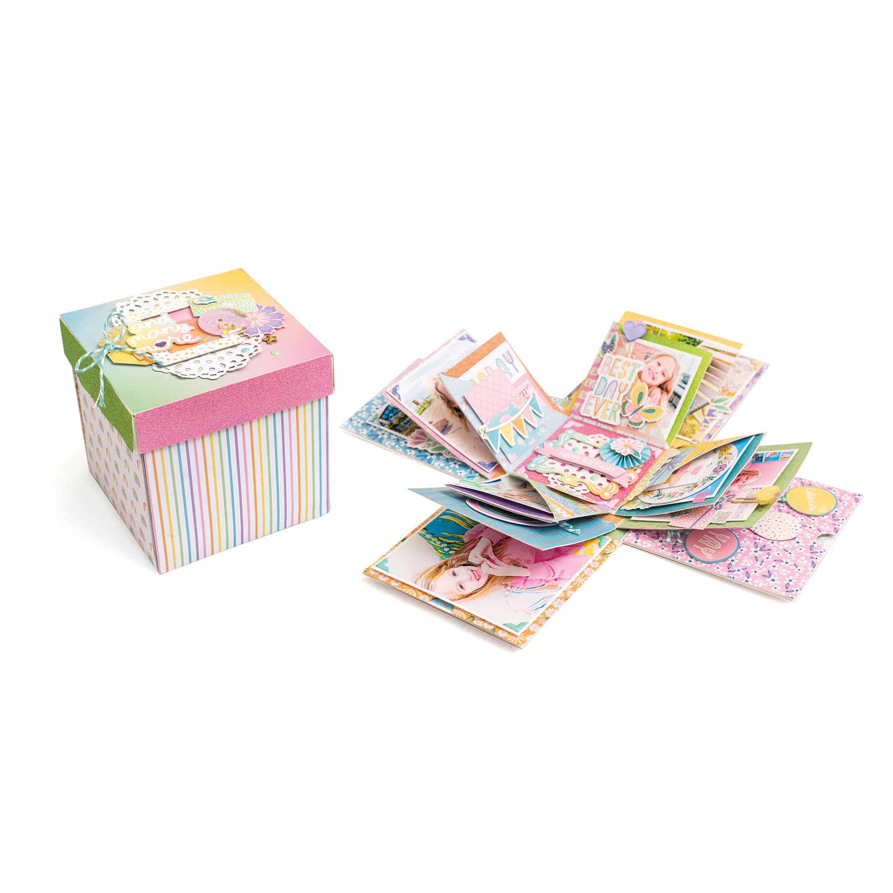 5&#x22; Kraft Memory Explosion Box by Recollections&#x2122;