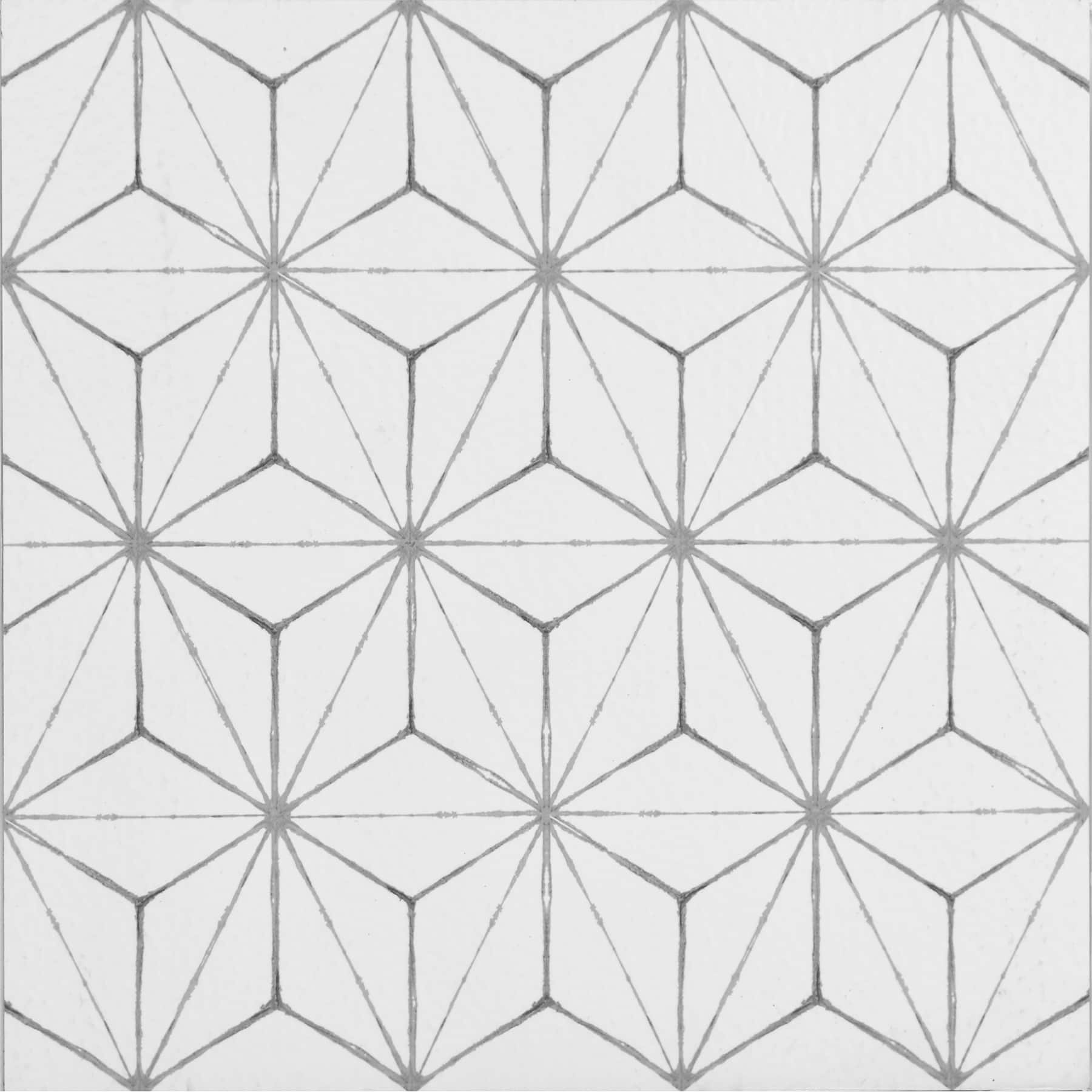 FloorPops Kikko Peel &#x26; Stick Floor Tiles